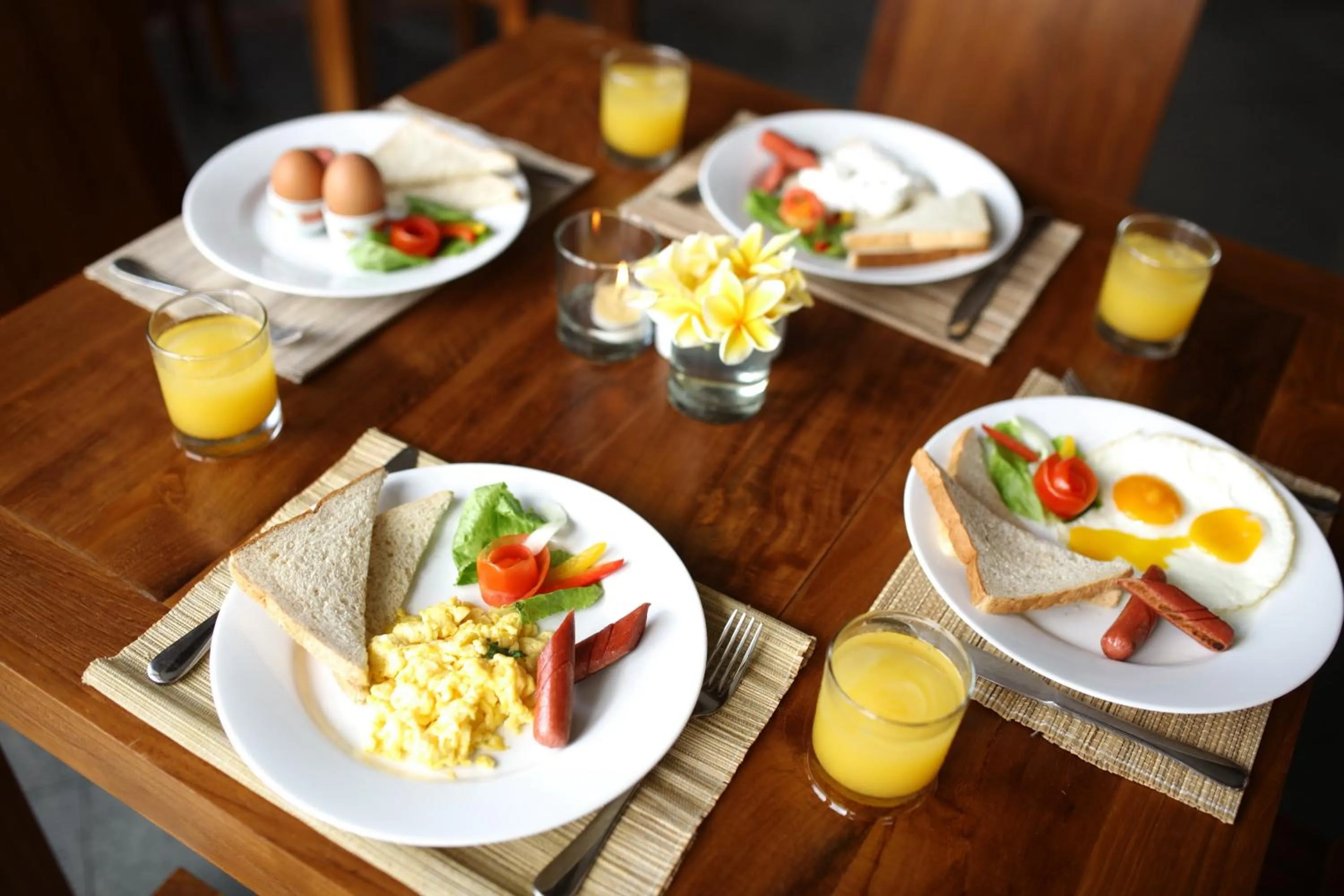 Breakfast in Paragon Hotel Seminyak