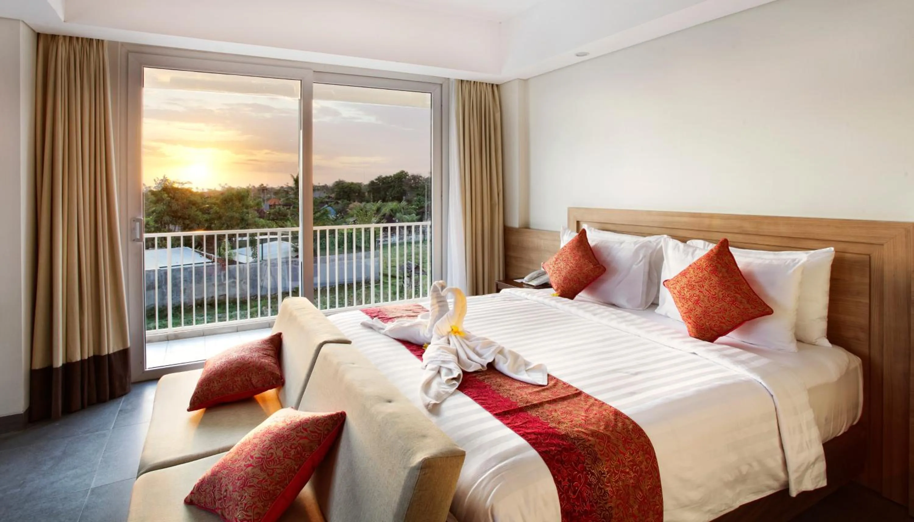 Bedroom, Bed in Paragon Hotel Seminyak