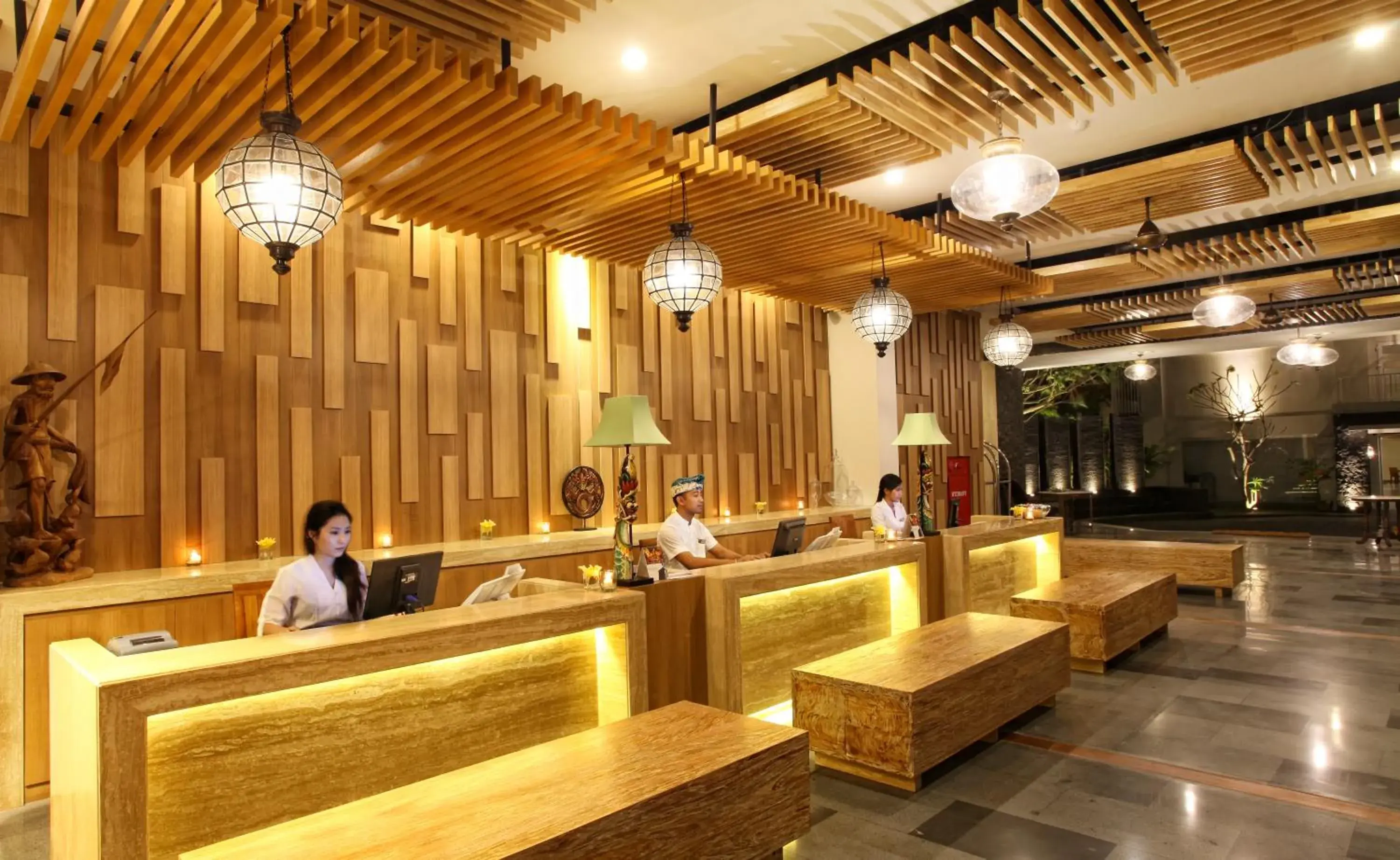 Lobby or reception in Paragon Hotel Seminyak Lobby or reception in Paragon Hotel Seminyak