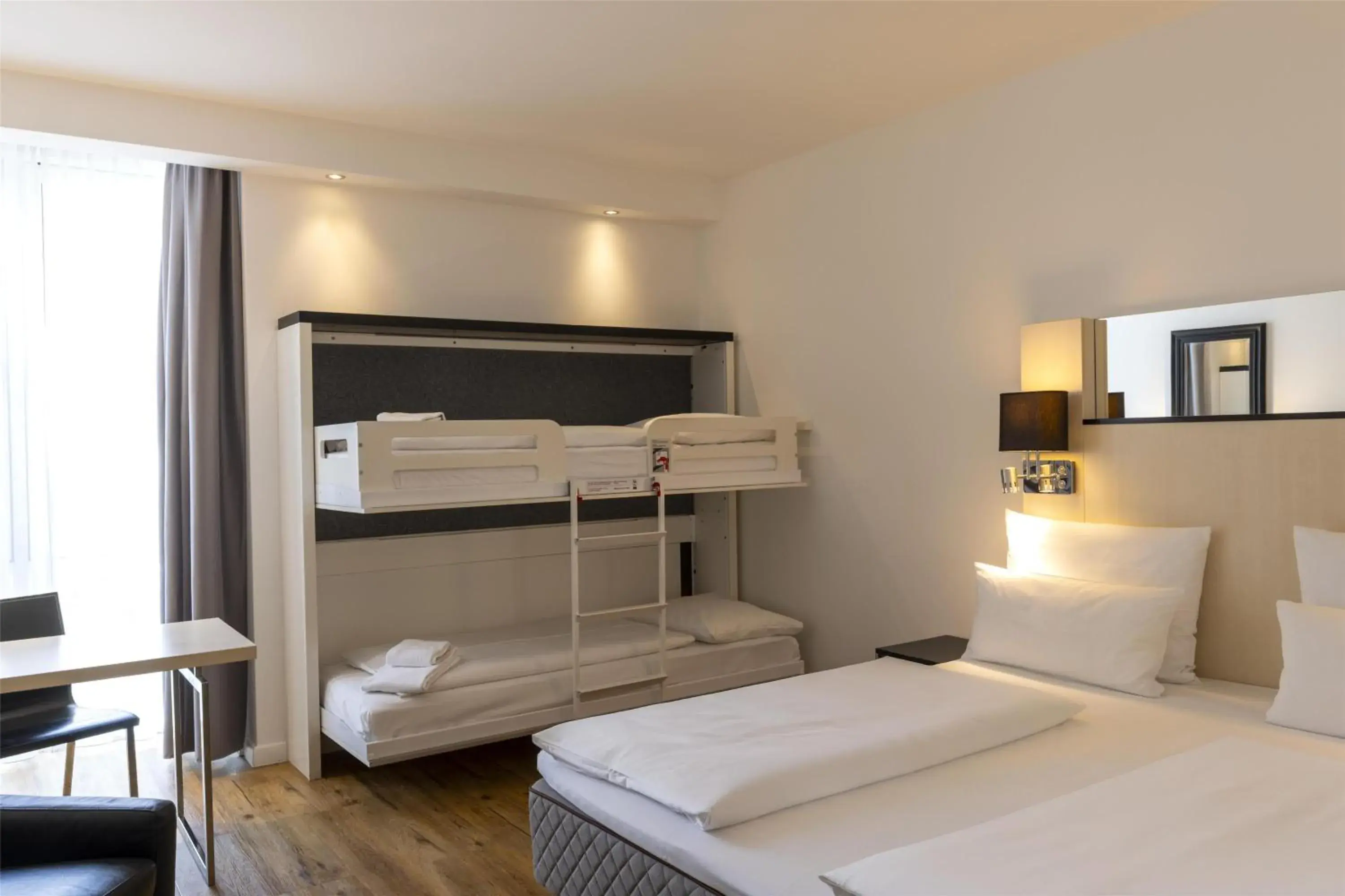 Bedroom, Bed in Scandic Berlin Kurfürstendamm Bedroom, Bed in Scandic Berlin Kurfürstendamm