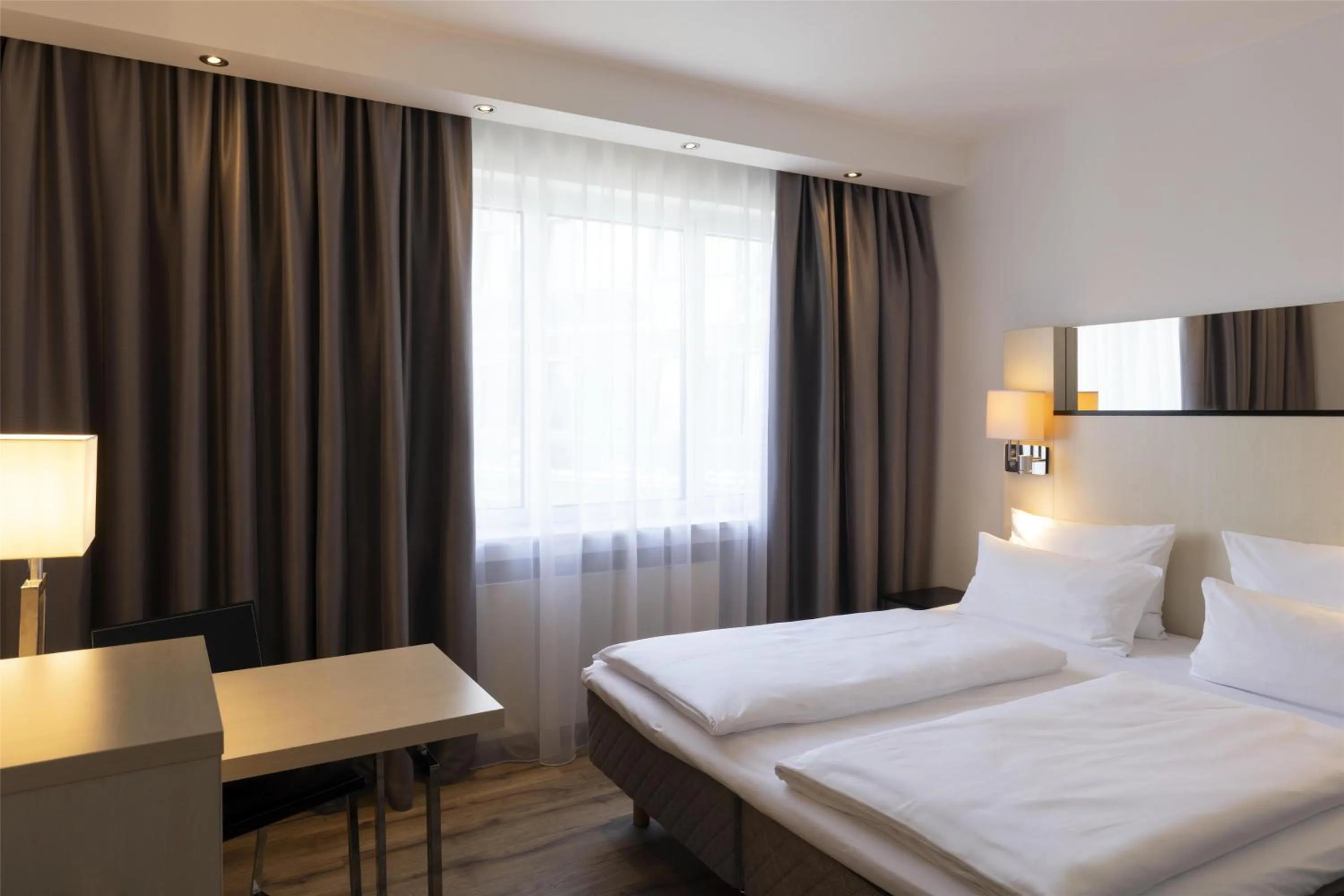 Bedroom, Bed in Scandic Berlin Kurfürstendamm