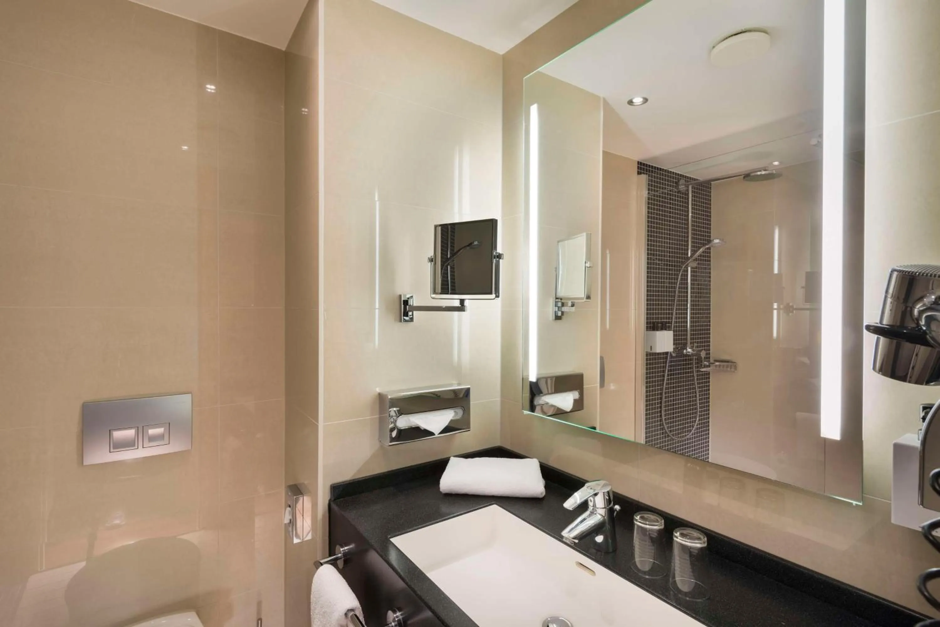 Bathroom in Scandic Berlin Kurfürstendamm