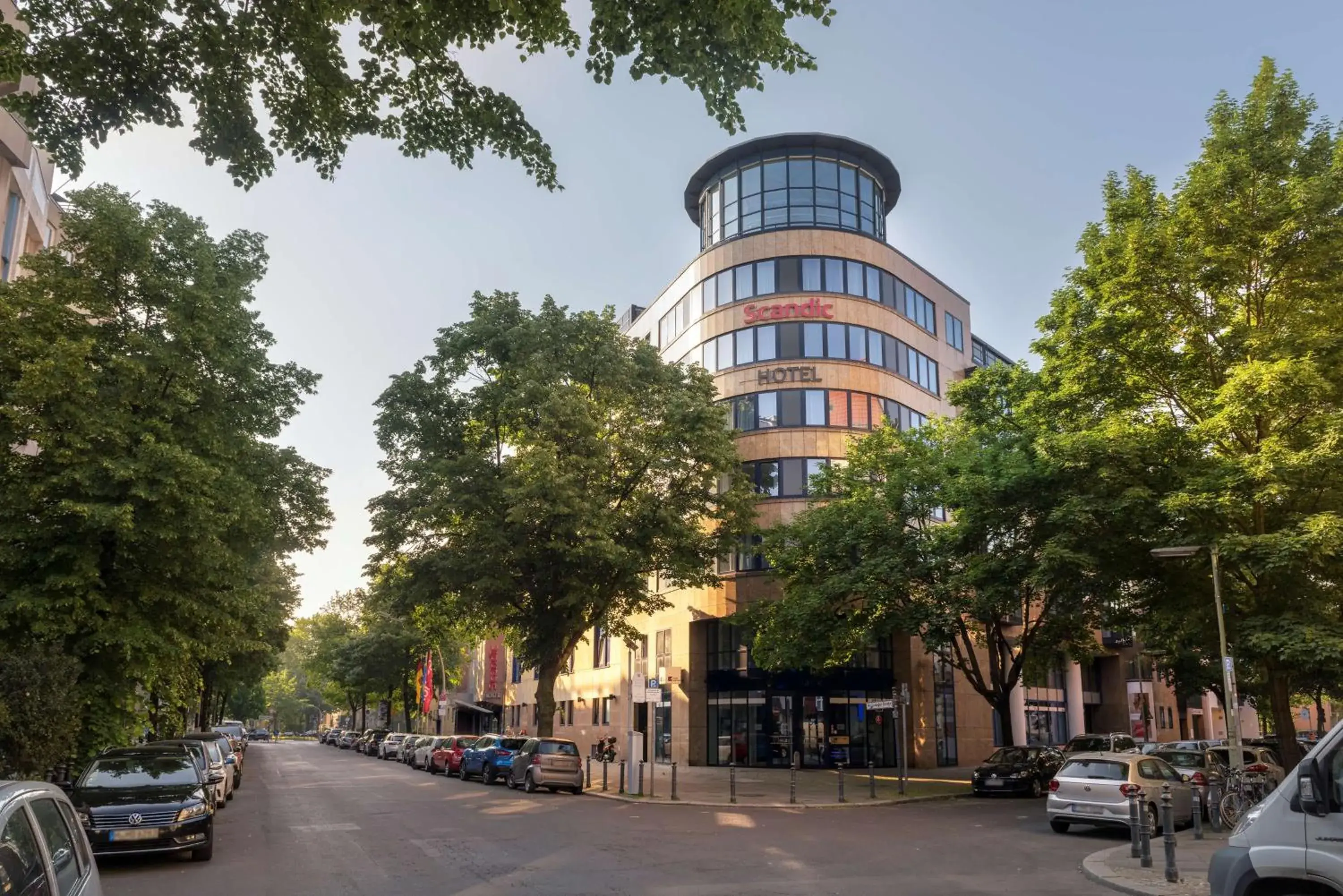 Property building in Scandic Berlin Kurfürstendamm Property building in Scandic Berlin Kurfürstendamm