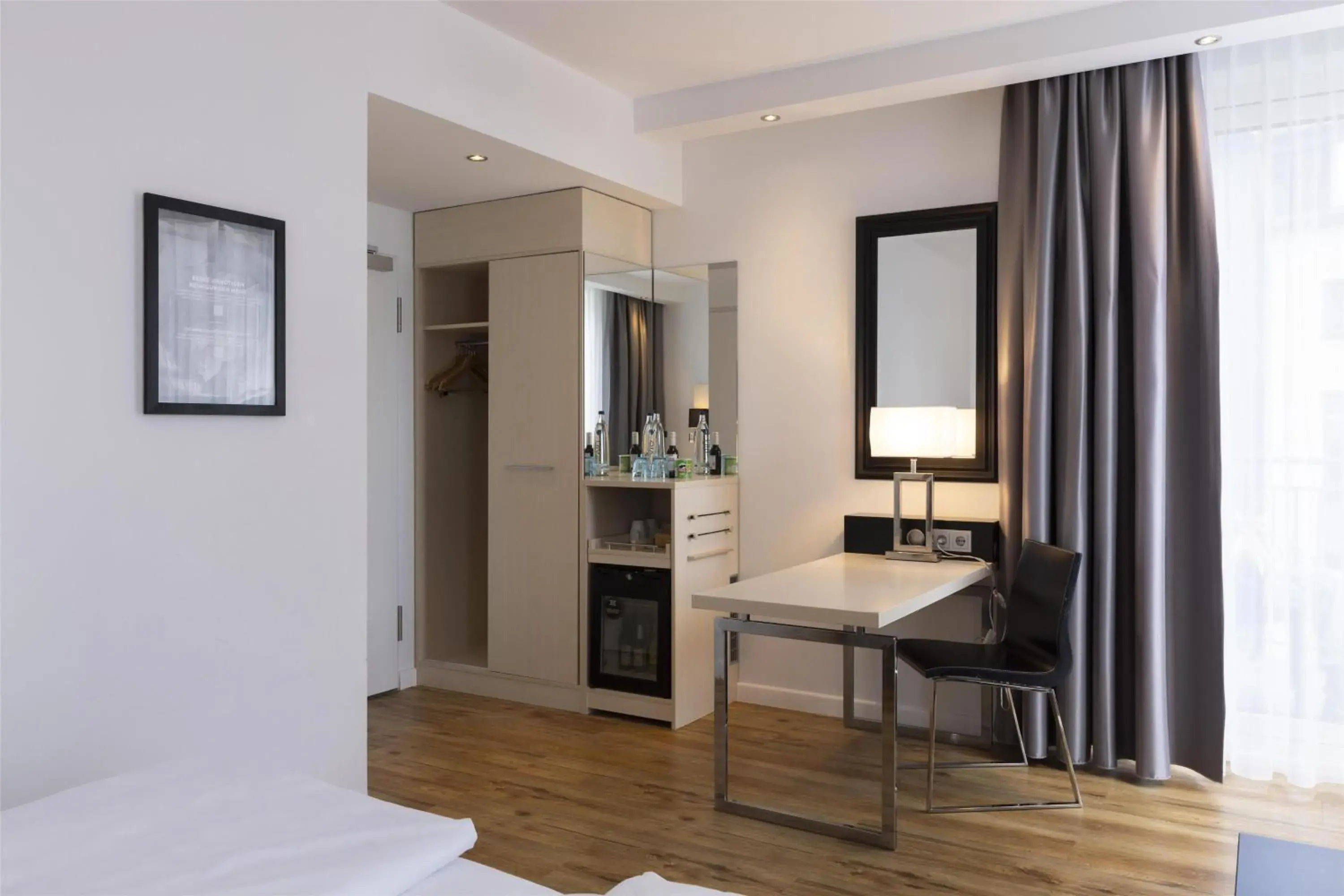 Bedroom, Bed in Scandic Berlin Kurfürstendamm Bedroom, Bed in Scandic Berlin Kurfürstendamm