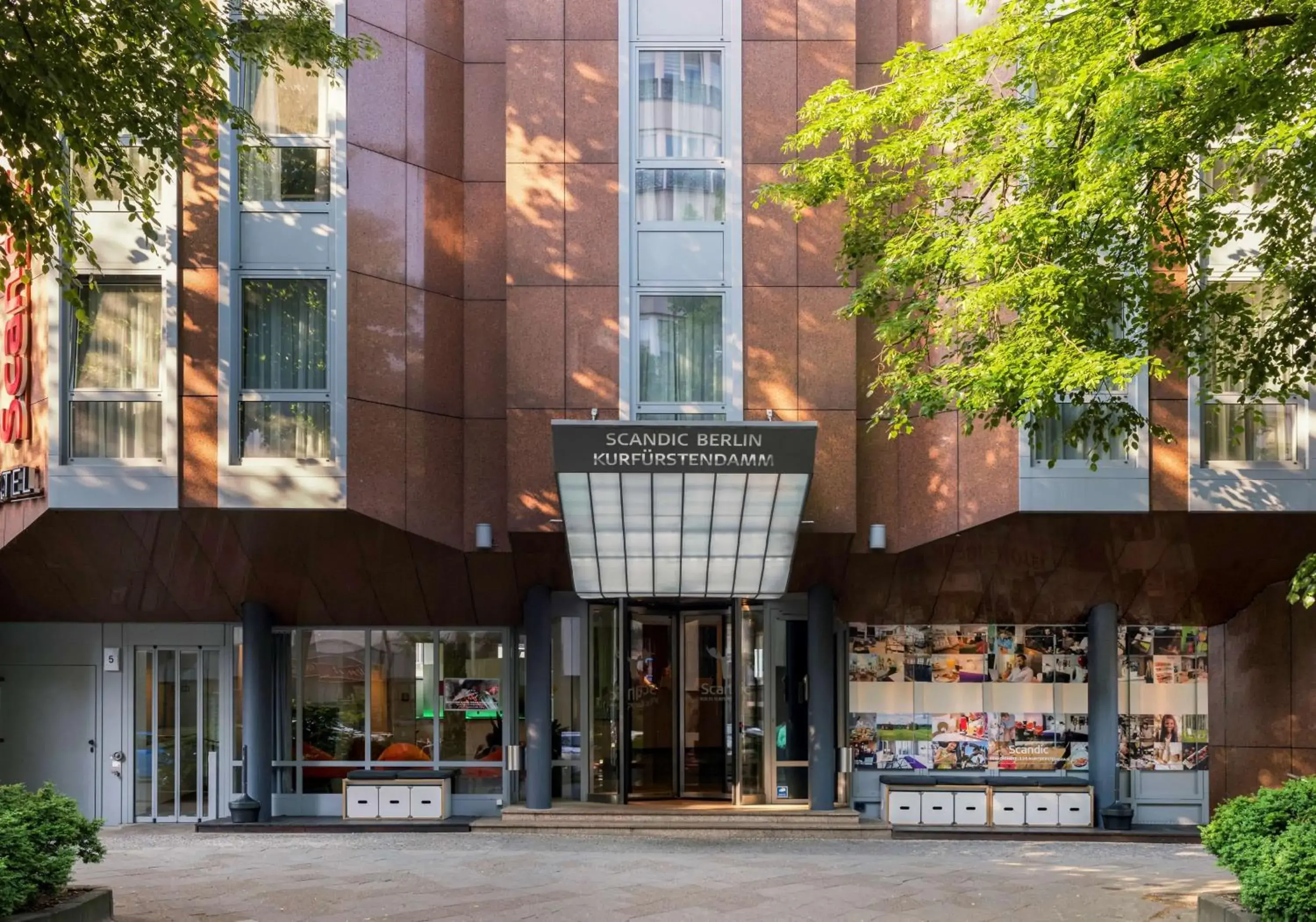 Property building in Scandic Berlin Kurfürstendamm Property building in Scandic Berlin Kurfürstendamm