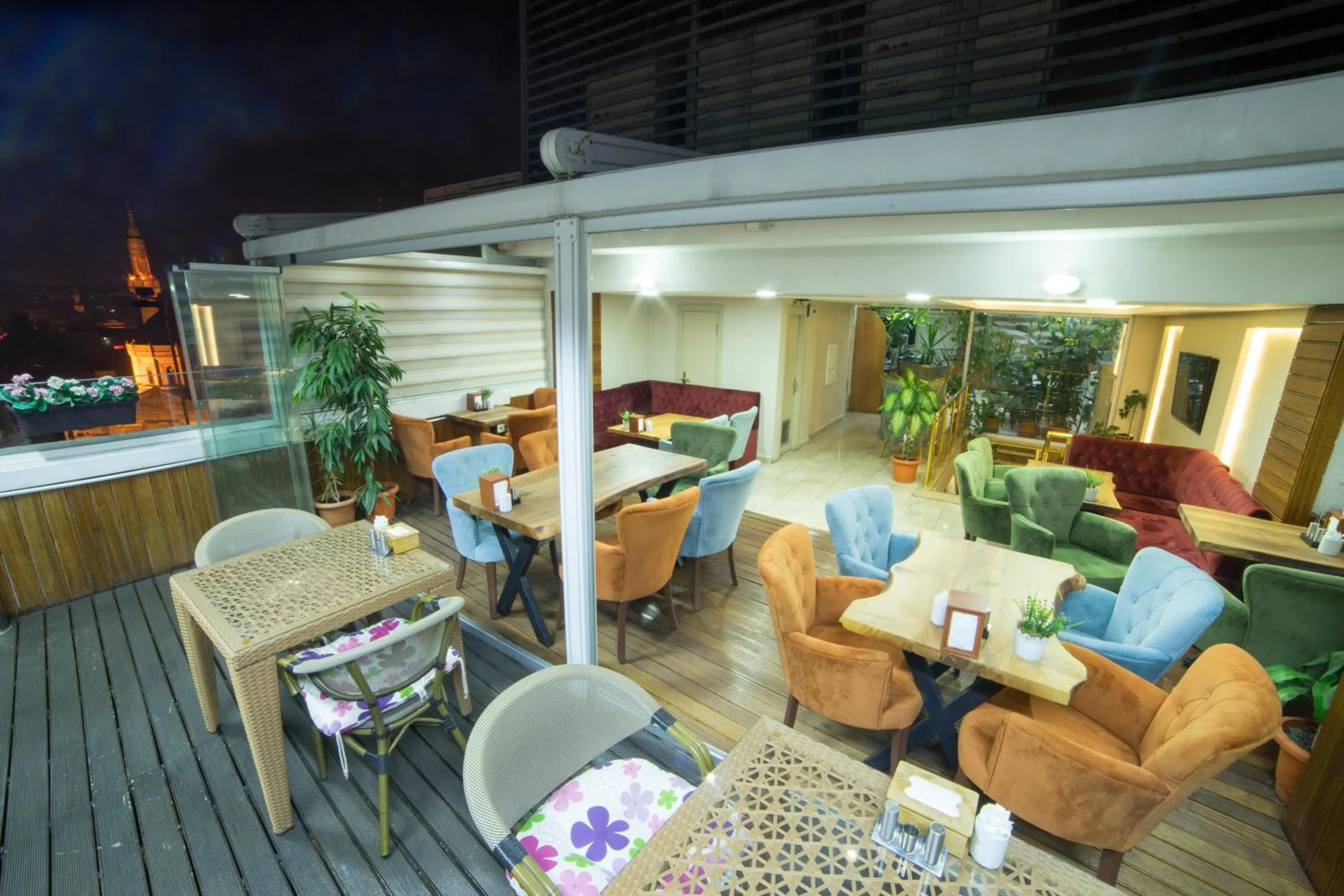 Patio in Parmada Hotel