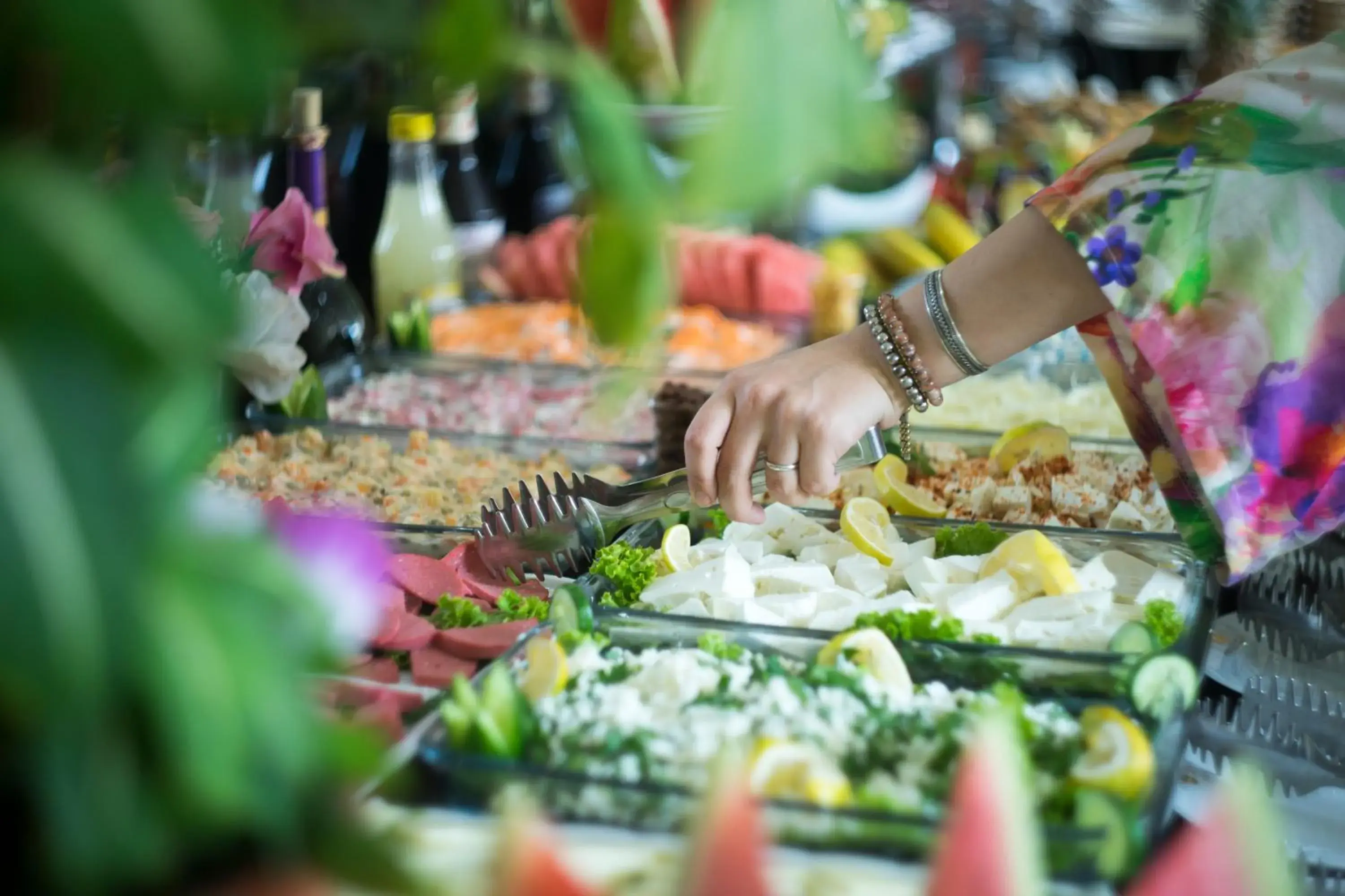 Buffet breakfast in Parmada Hotel Buffet breakfast in Parmada Hotel