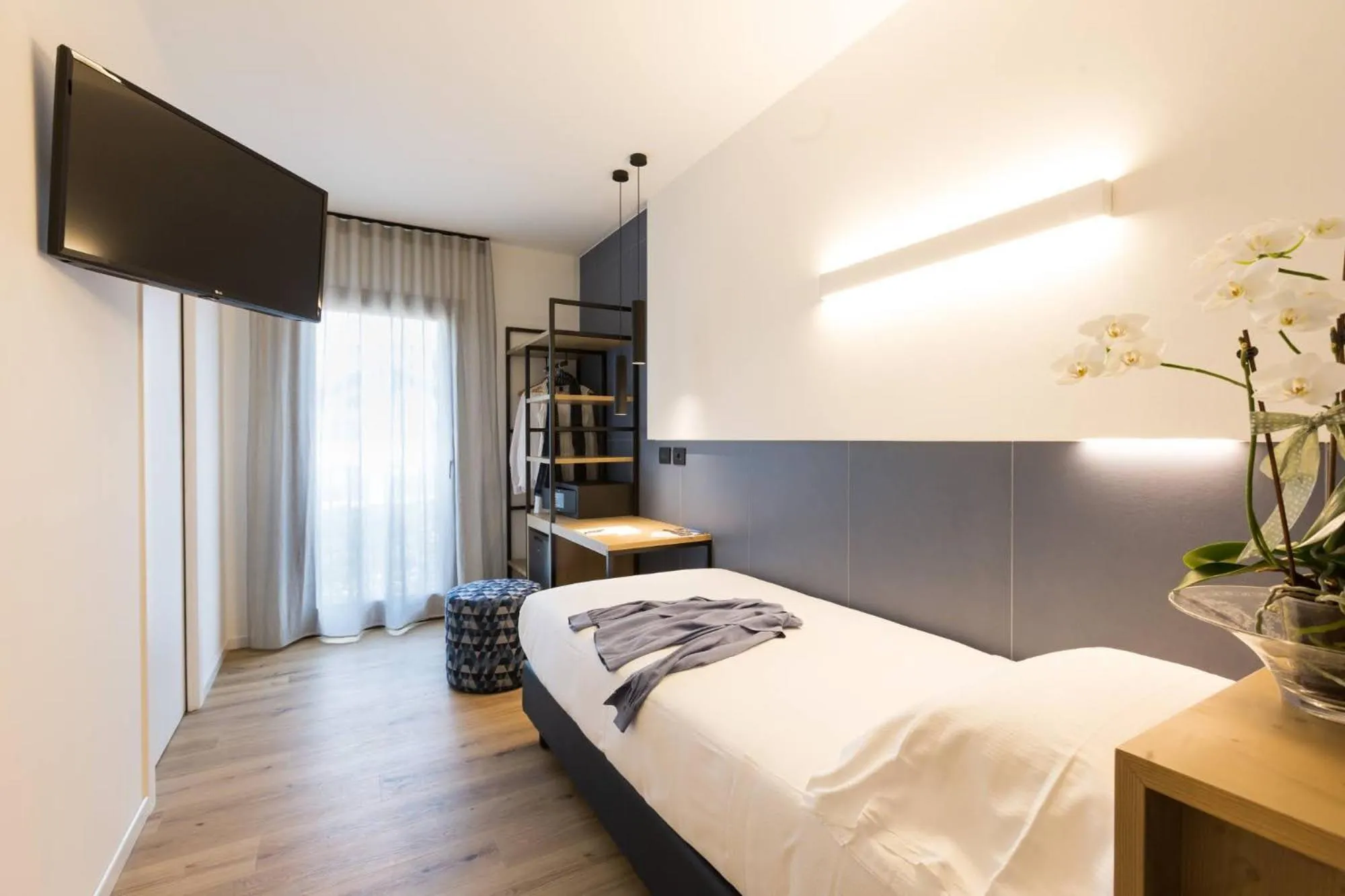 Bedroom, Bed in Hotel Locanda Al Pomo d'Oro