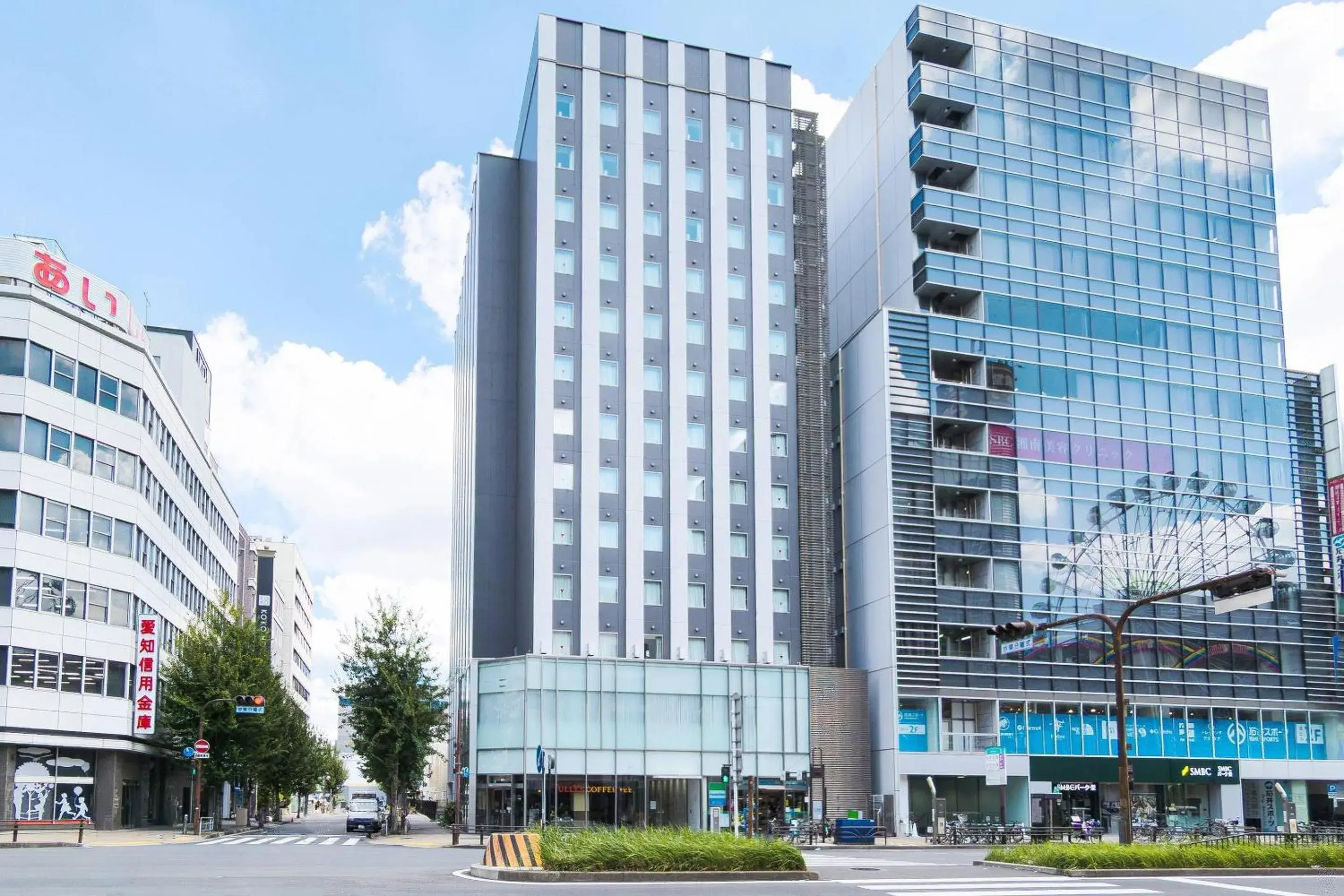 Property building in Comfort Inn Nagoya Sakae Property building in Comfort Inn Nagoya Sakae