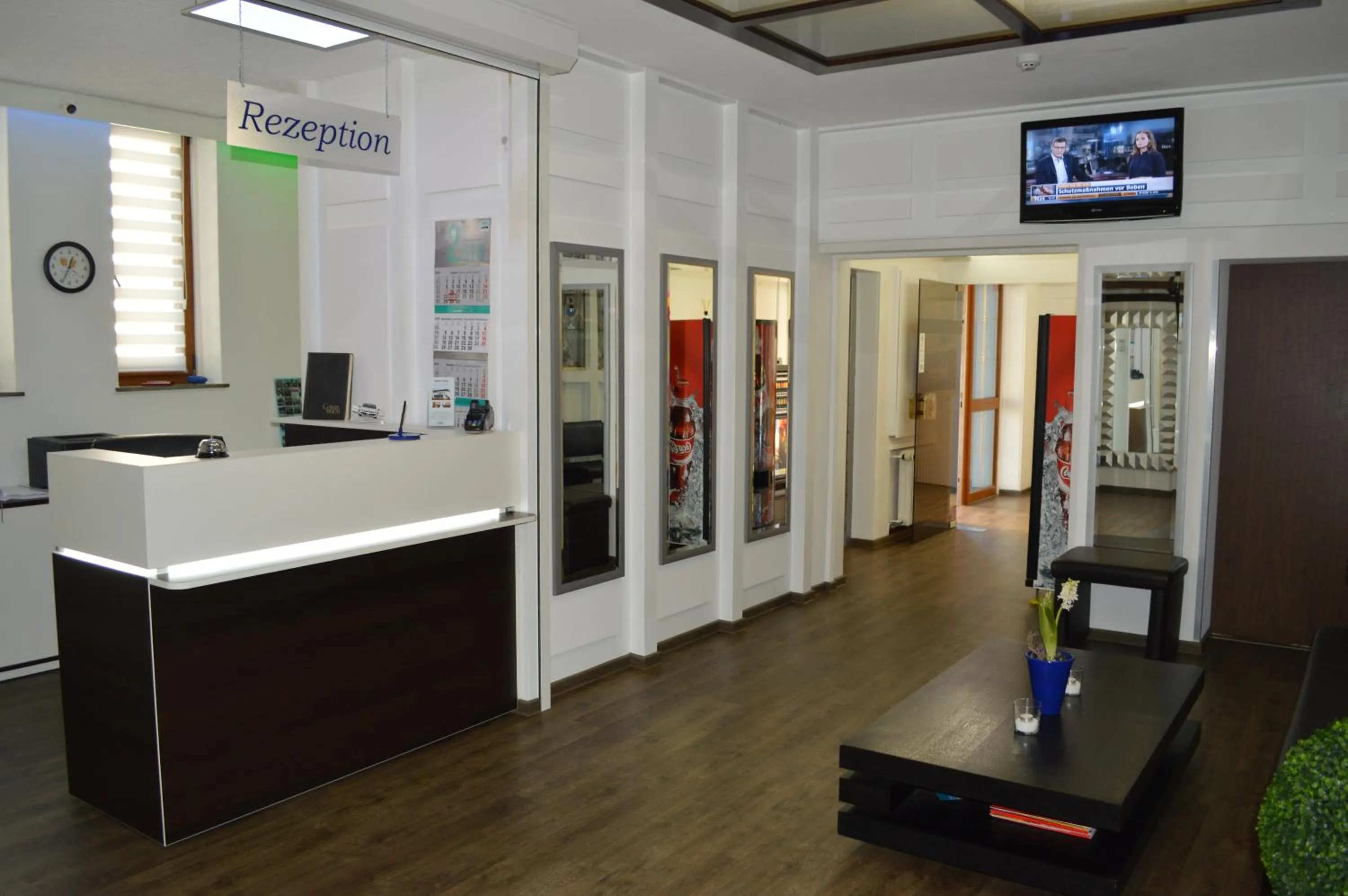 Lobby or reception in Hotel Scirocco