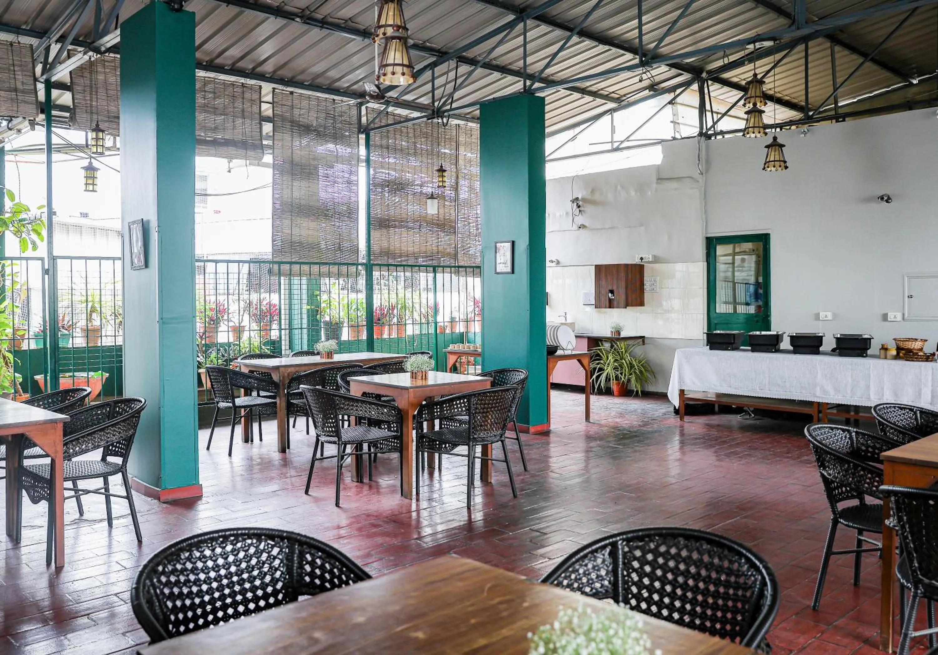 Dining area in Hotel Vellara