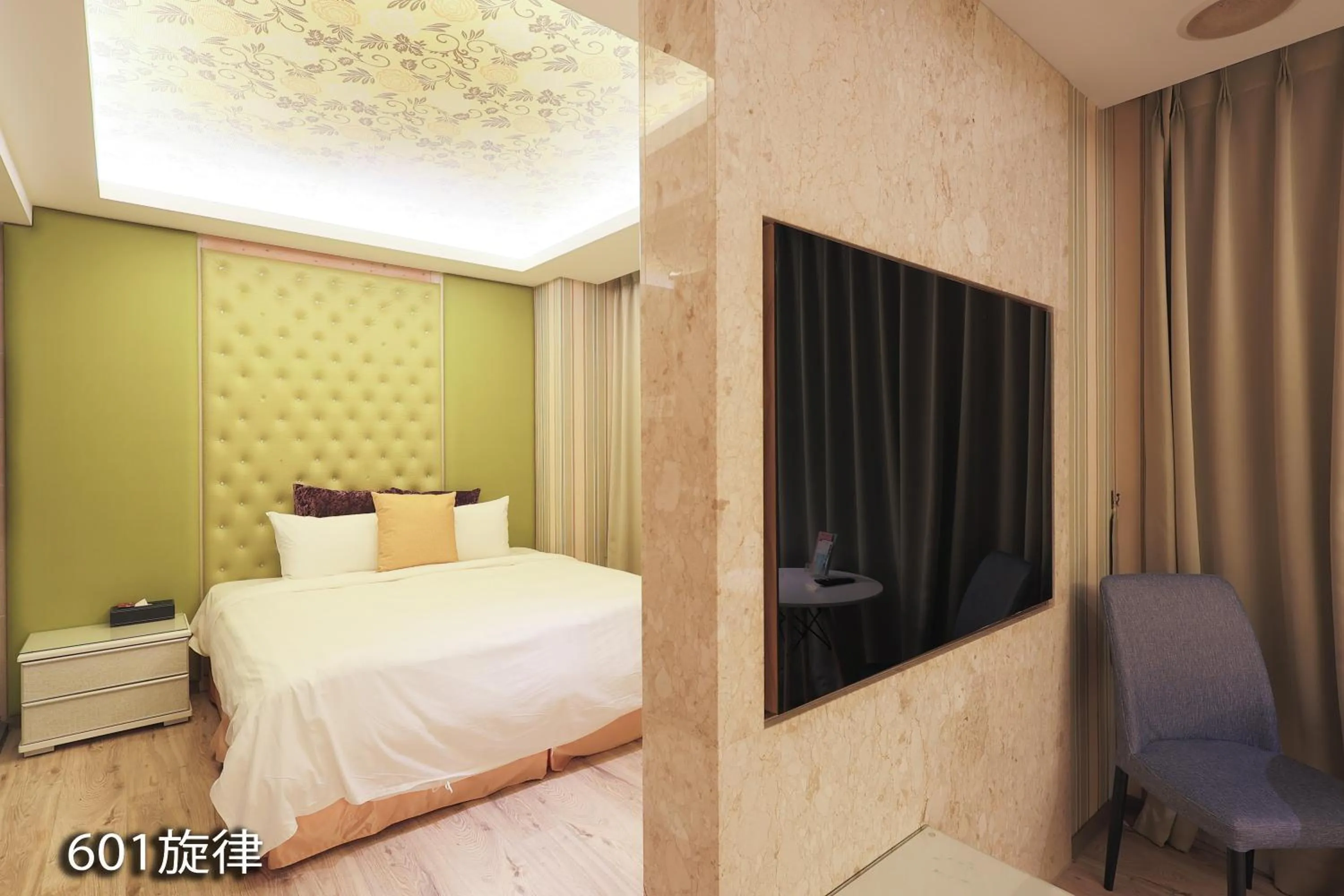 Bed in 奇美國際商務旅館