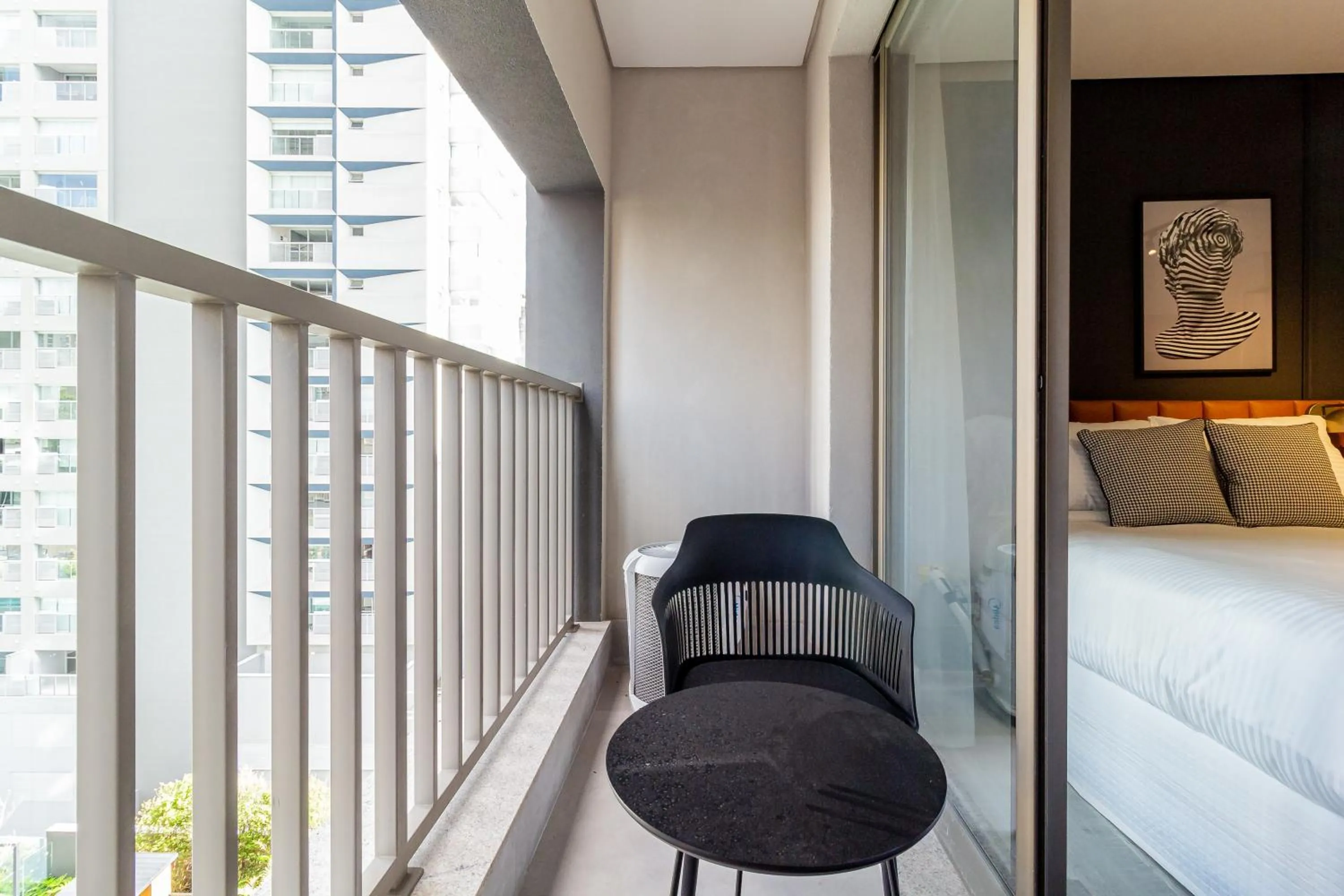 Bed in Iconyc Charlie Ibirapuera Hotel