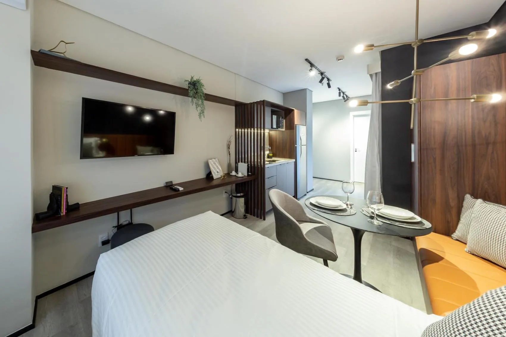 Bed in Iconyc Charlie Ibirapuera Hotel