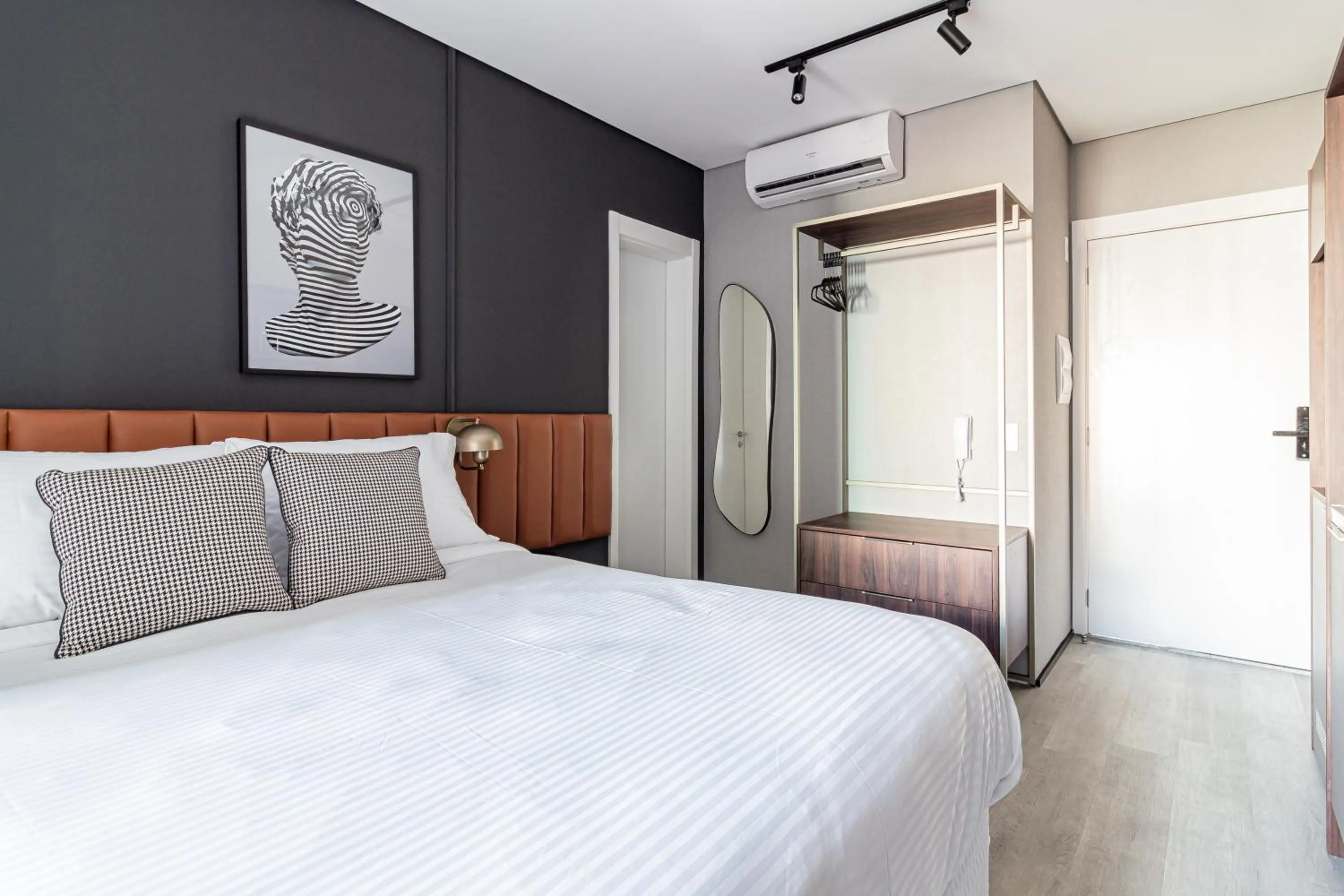 Bed in Iconyc Charlie Ibirapuera Hotel