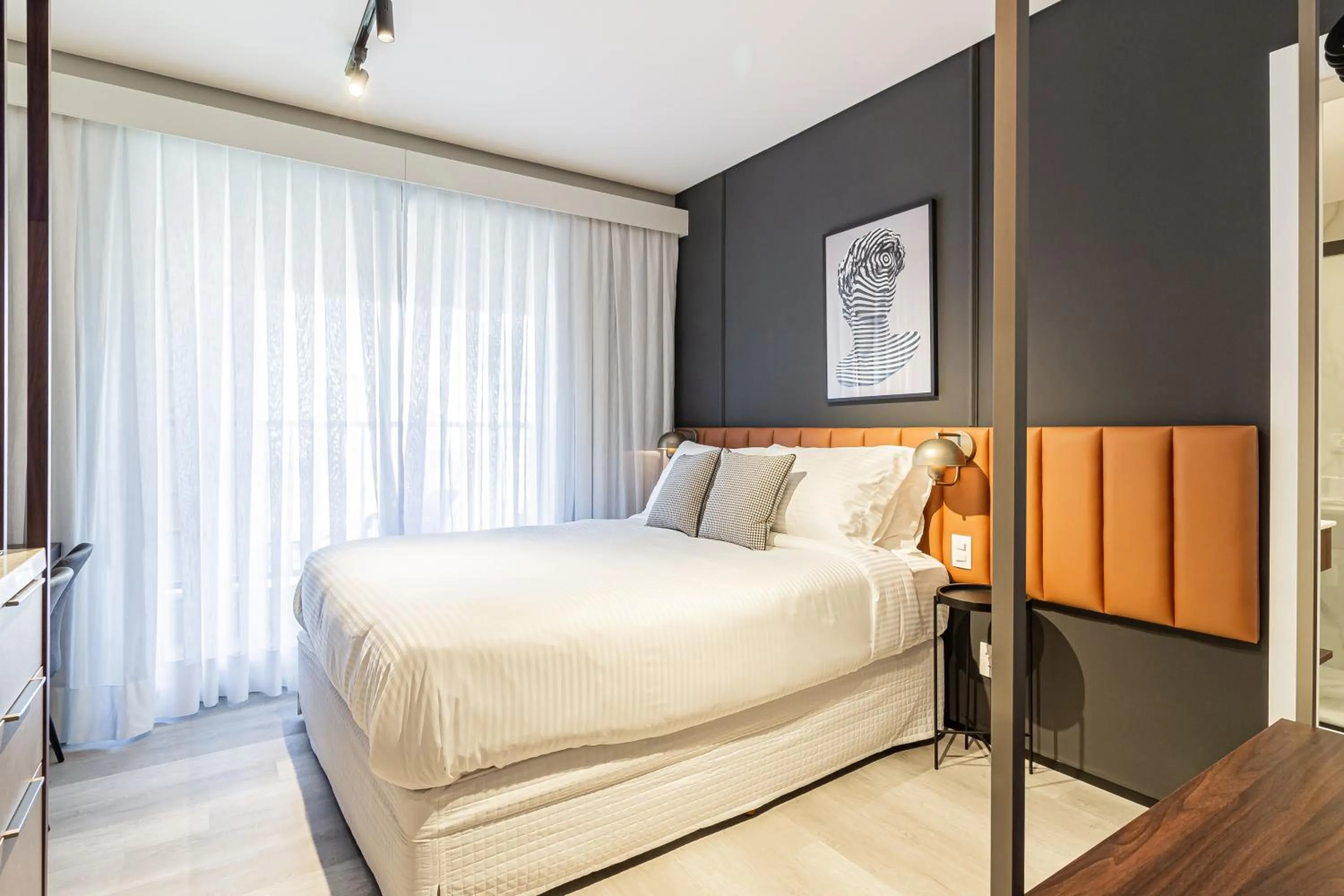 Bed in Iconyc Charlie Ibirapuera Hotel