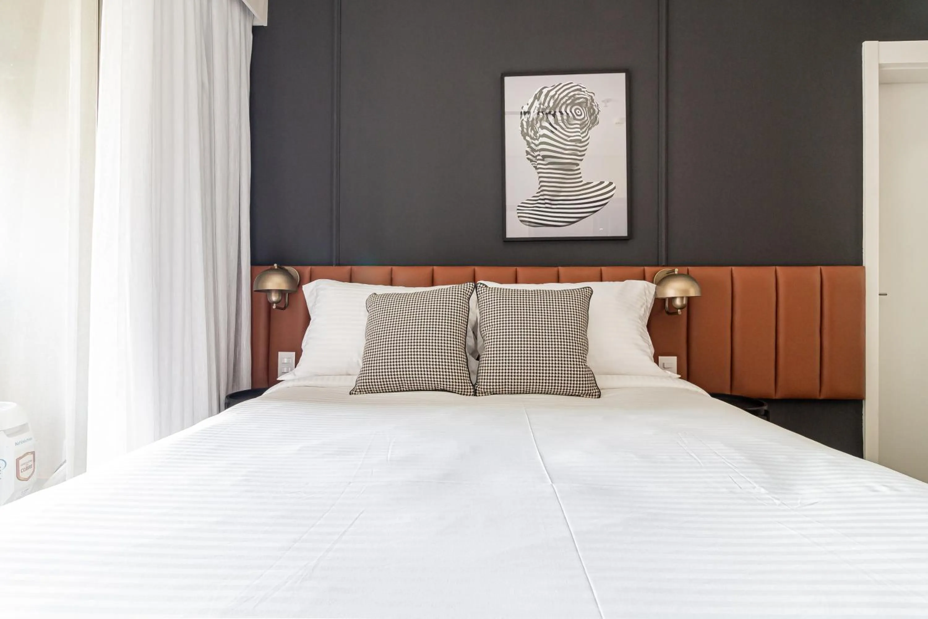 Bed in Iconyc Charlie Ibirapuera Hotel