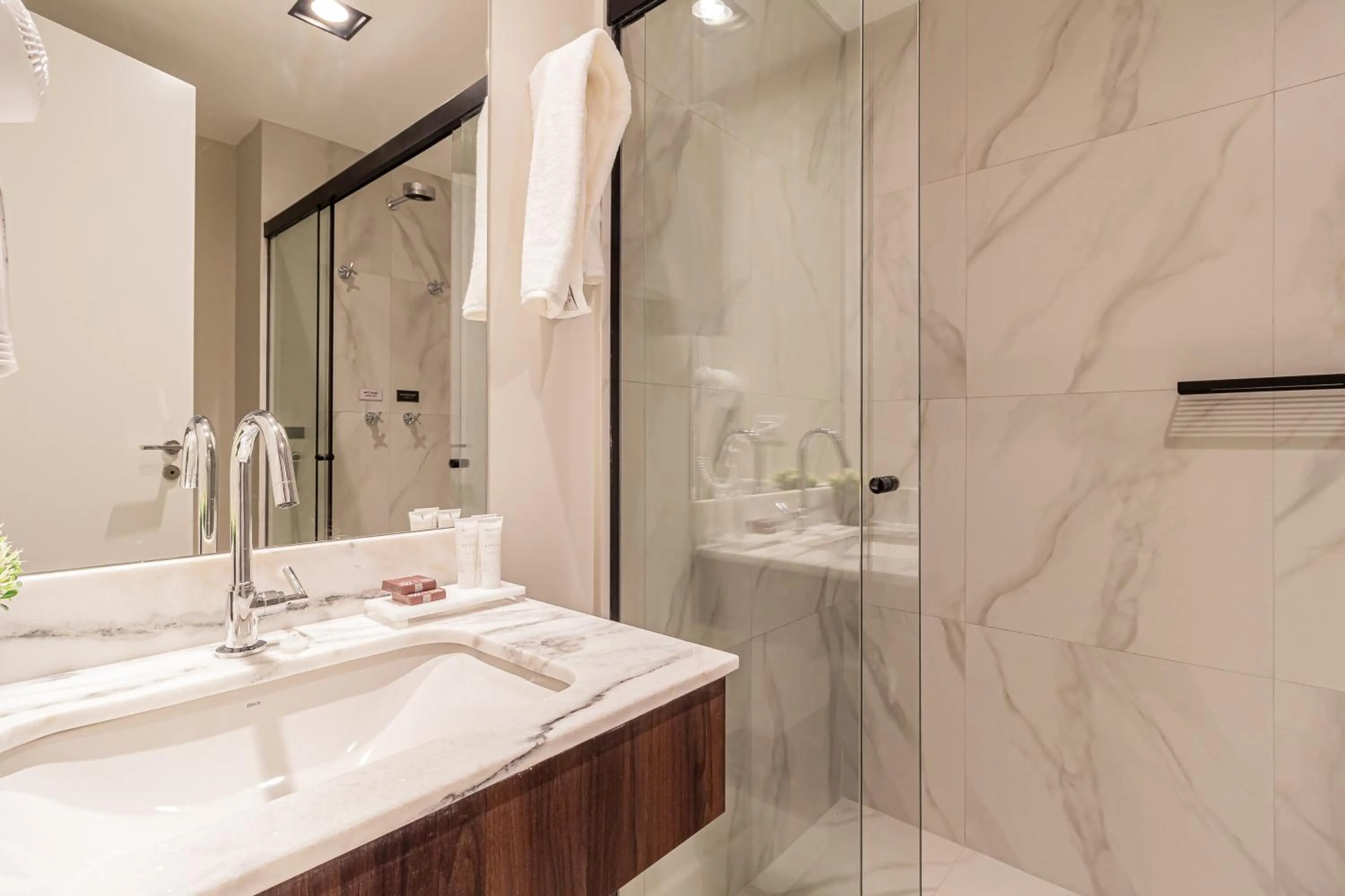 Shower in Iconyc Charlie Ibirapuera Hotel