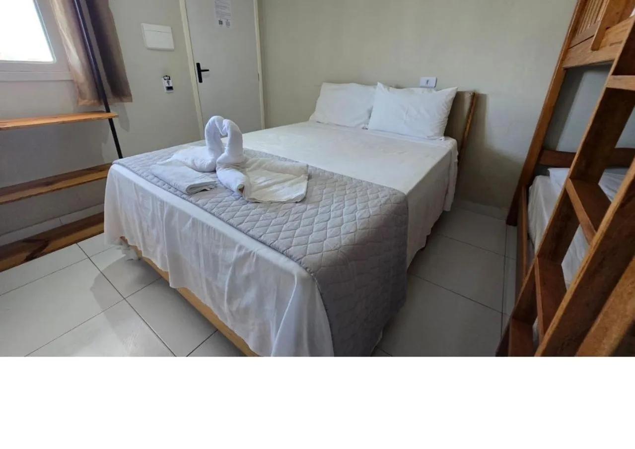 Bed in Pousada BOB Suítes