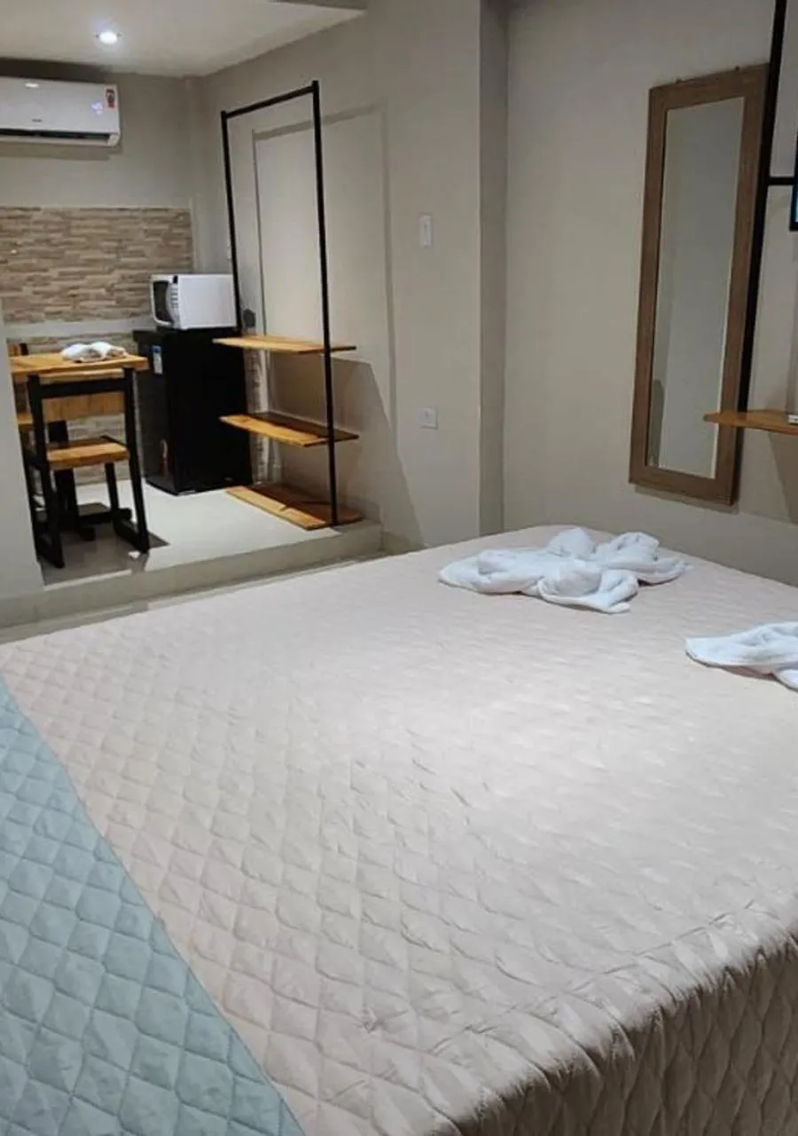 Bed in Pousada BOB Suítes