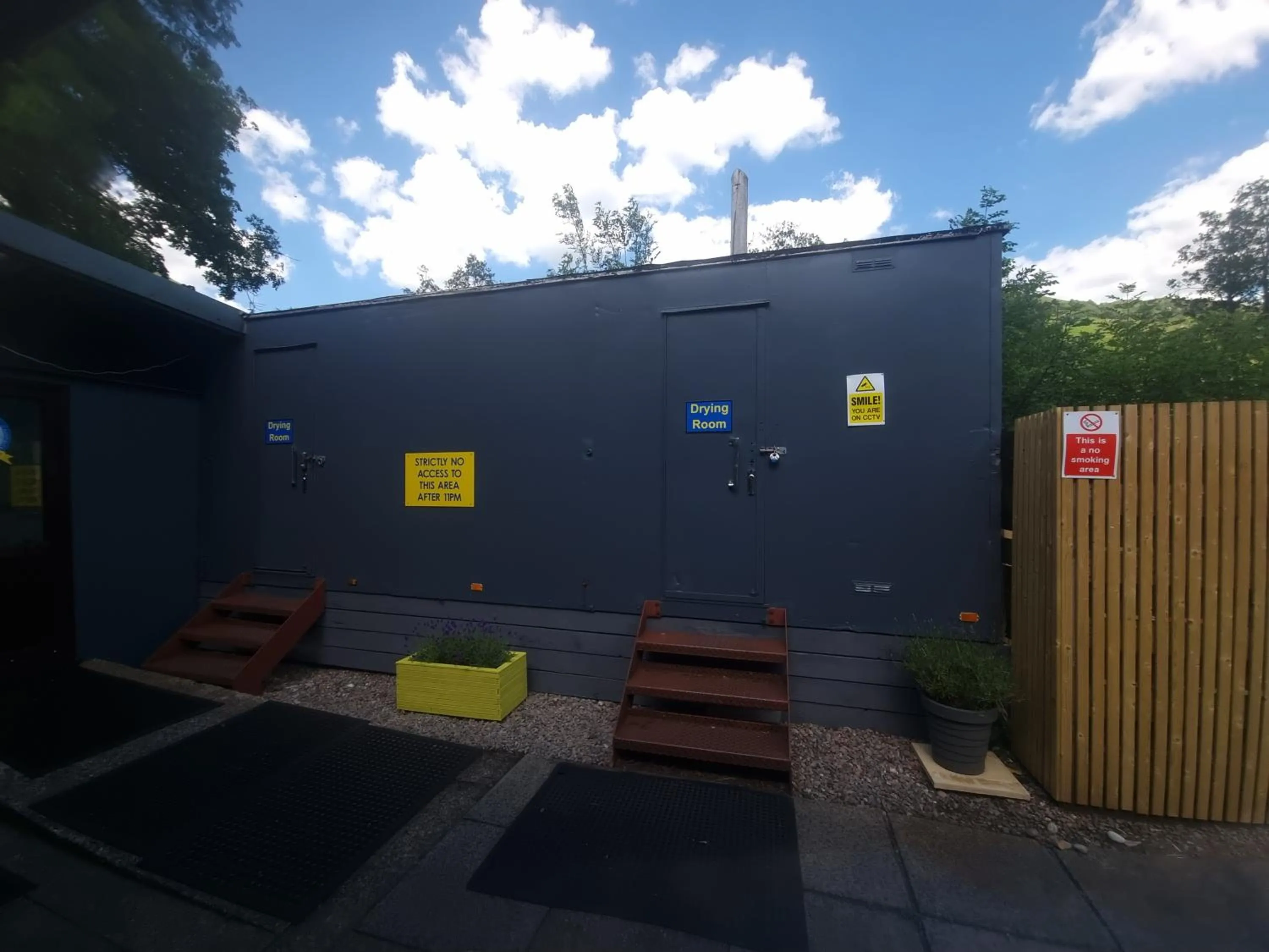 dryer in Blackwater Hostel