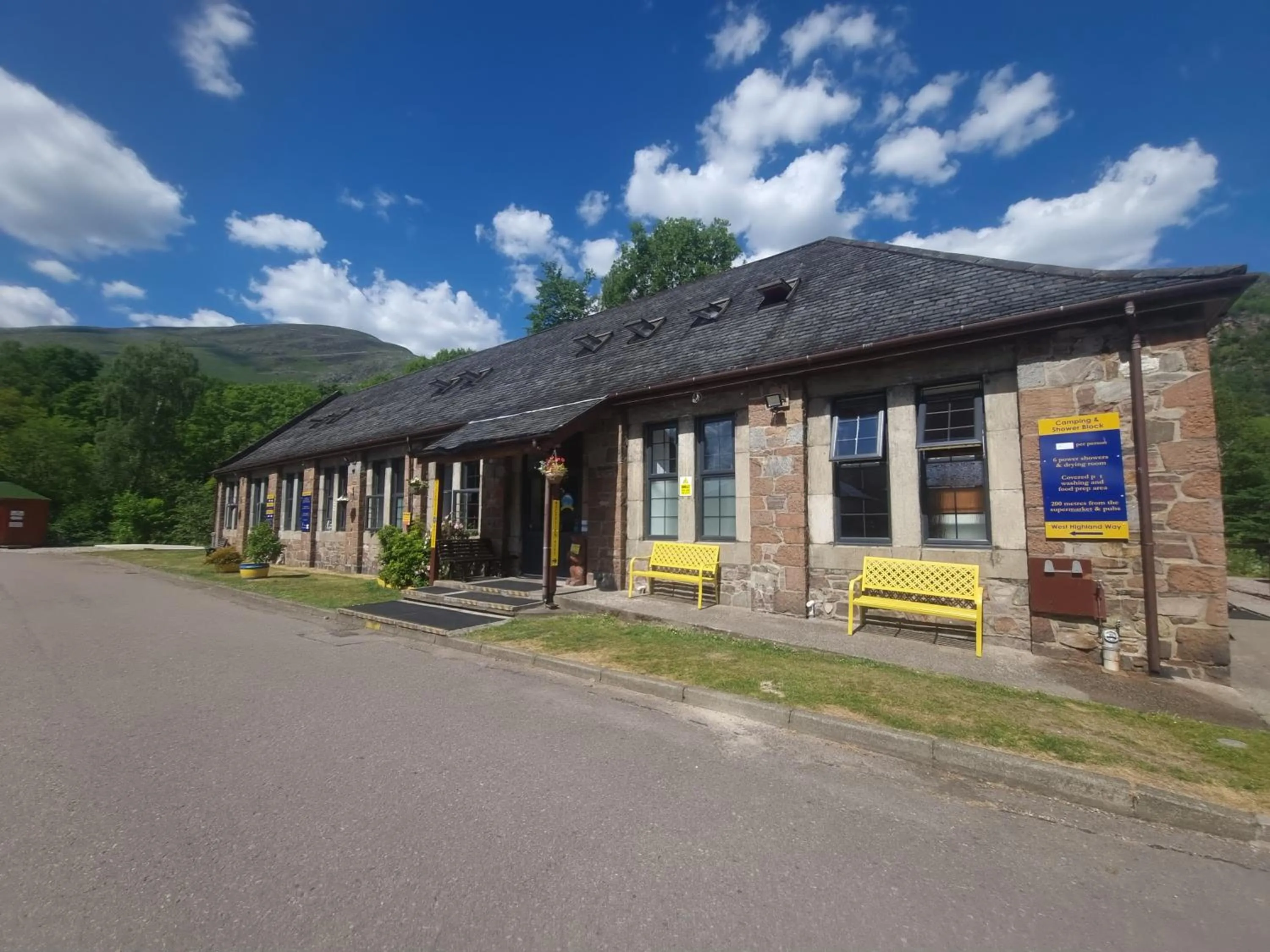 Property building in Blackwater Hostel