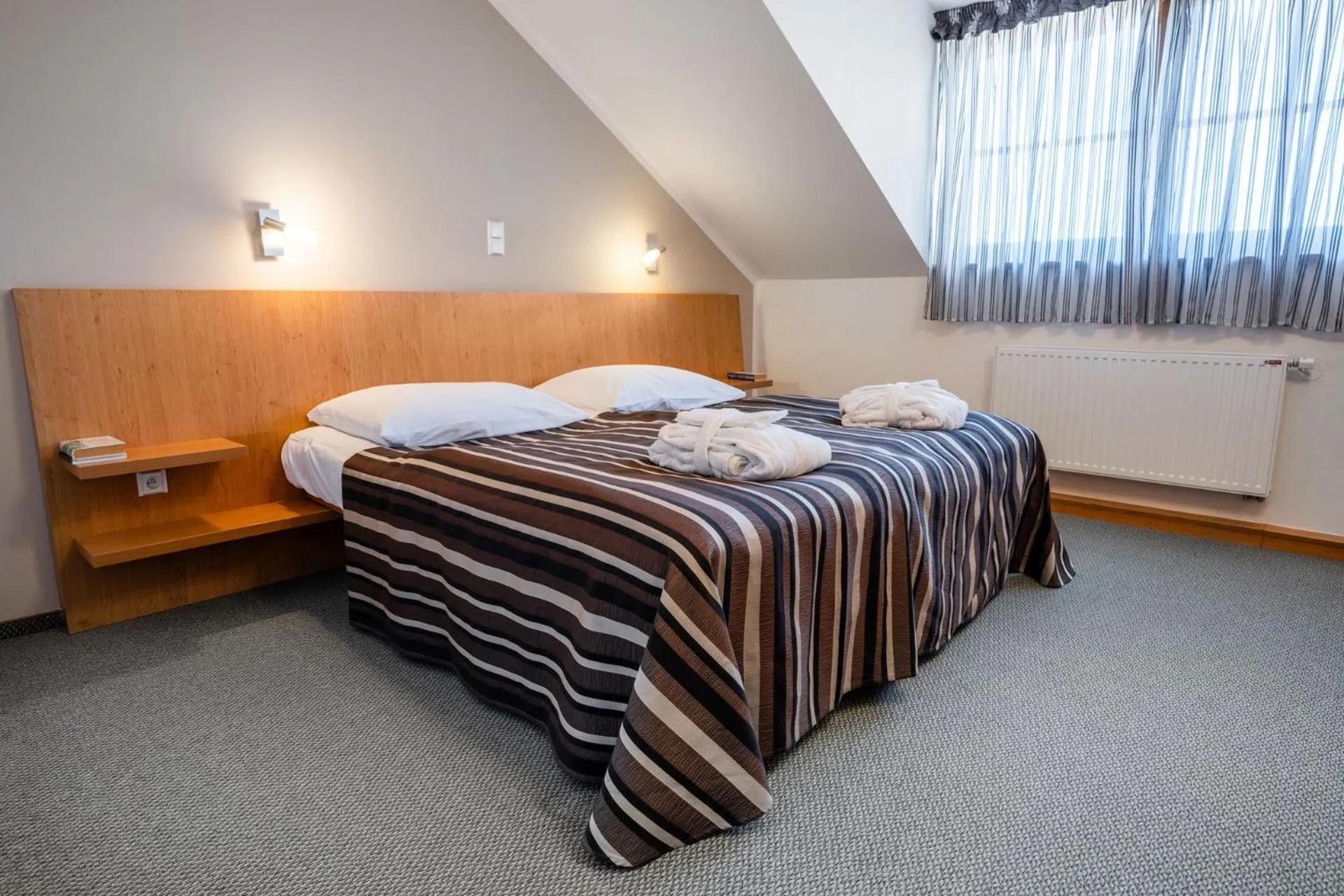 Bed in Hotel Galant Mikulov