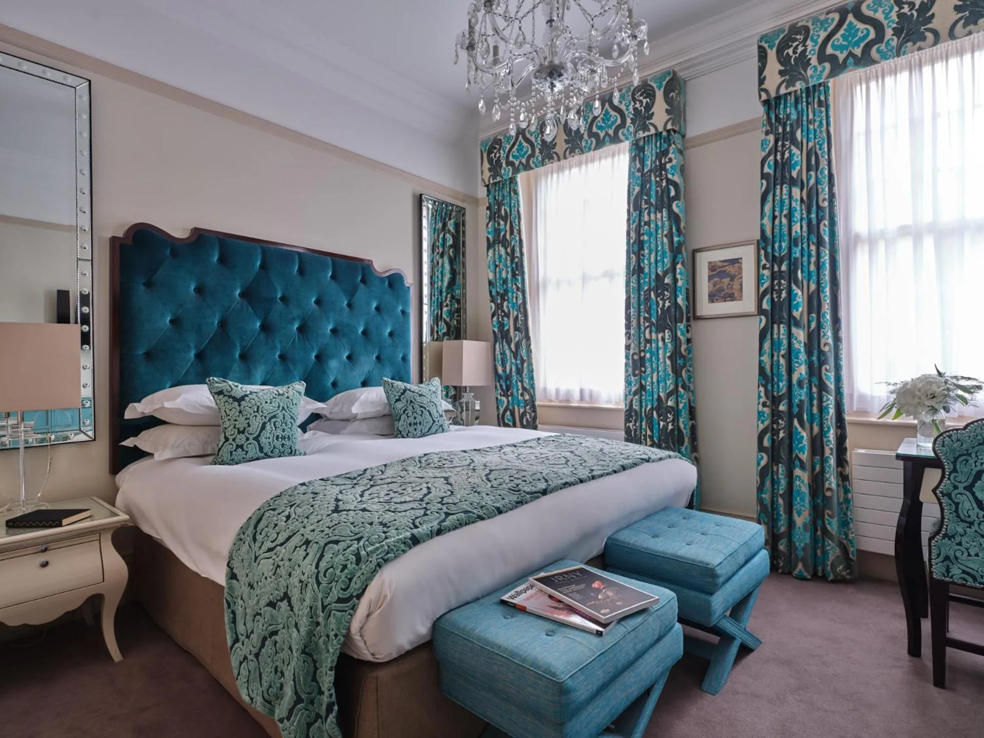 Bedroom, Bed in The Apartments by The Sloane Club