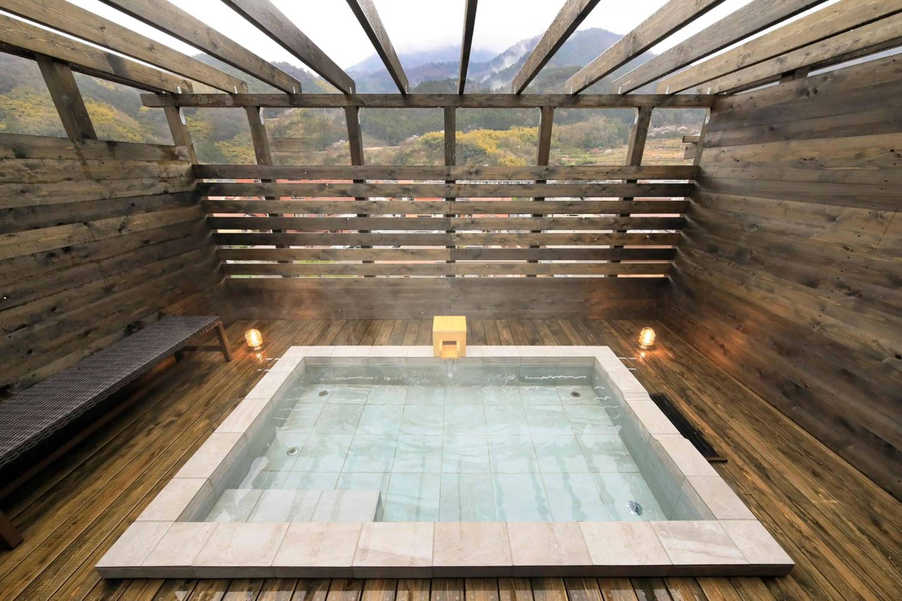 Hot Spring Bath in Yutorelo Tsuwano