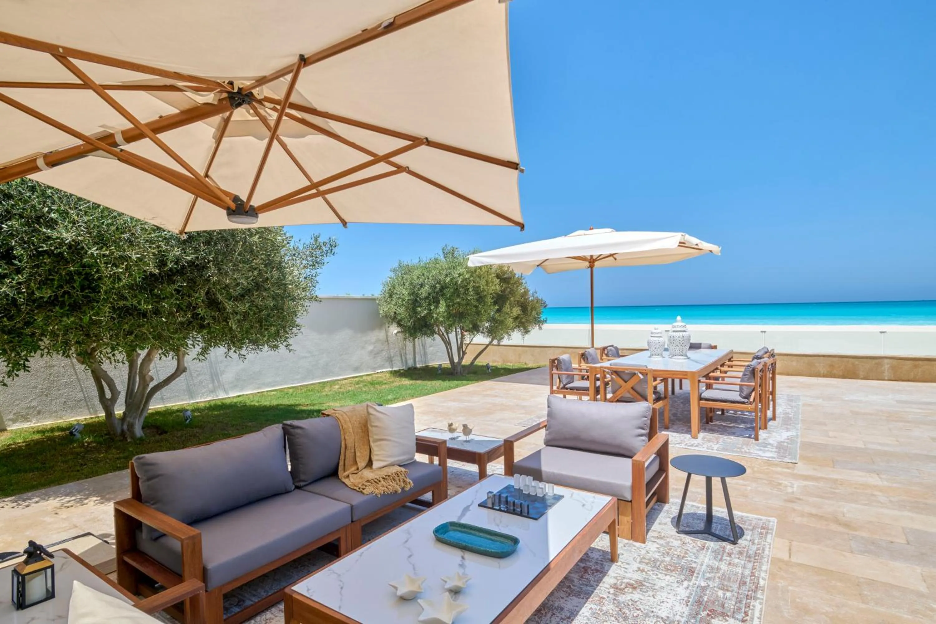 Seating area in Al Alamein Hotel