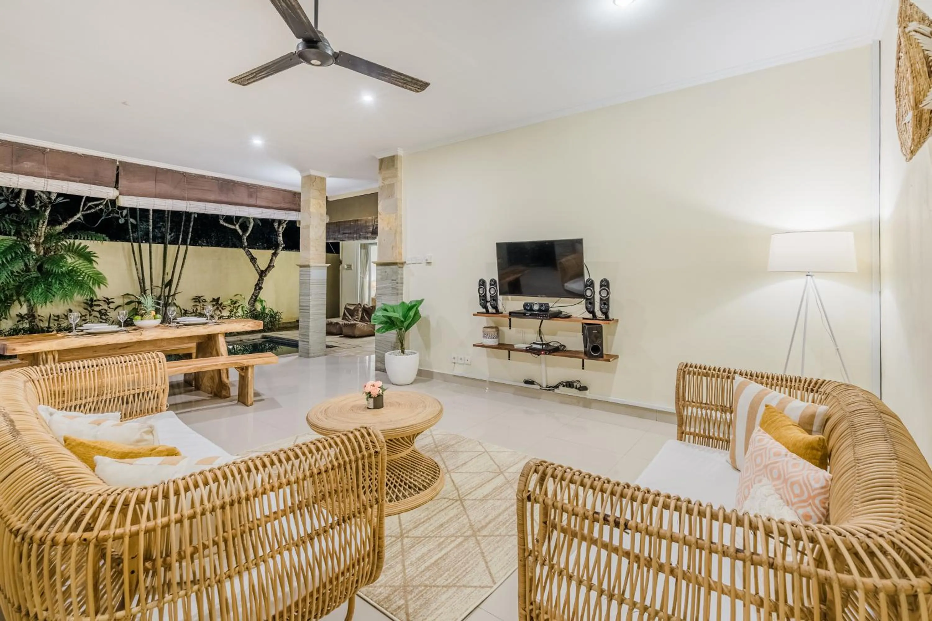 Living room in Villa Melati - Seminyak