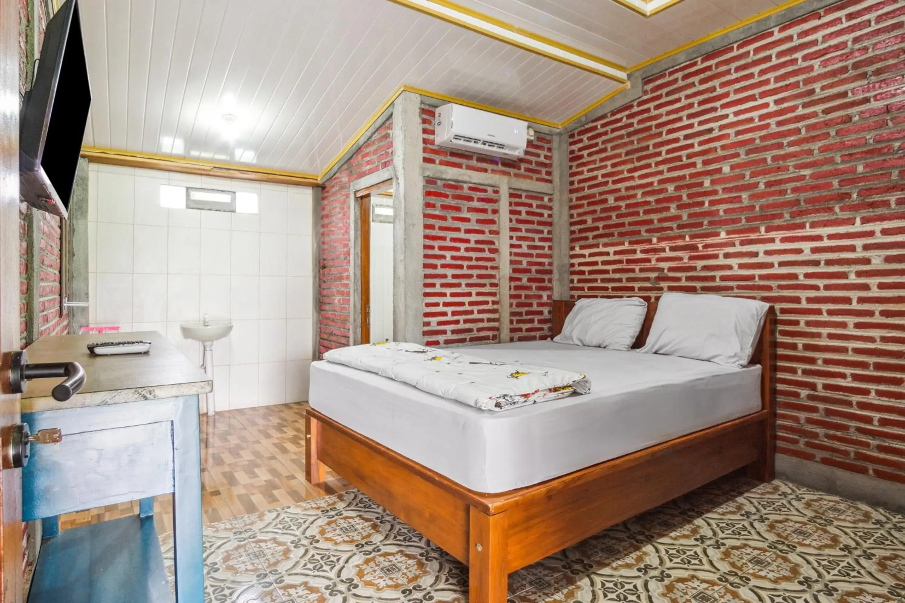 Bed in Joglo Ndalem Sabine Syariah Bed in Joglo Ndalem Sabine Syariah