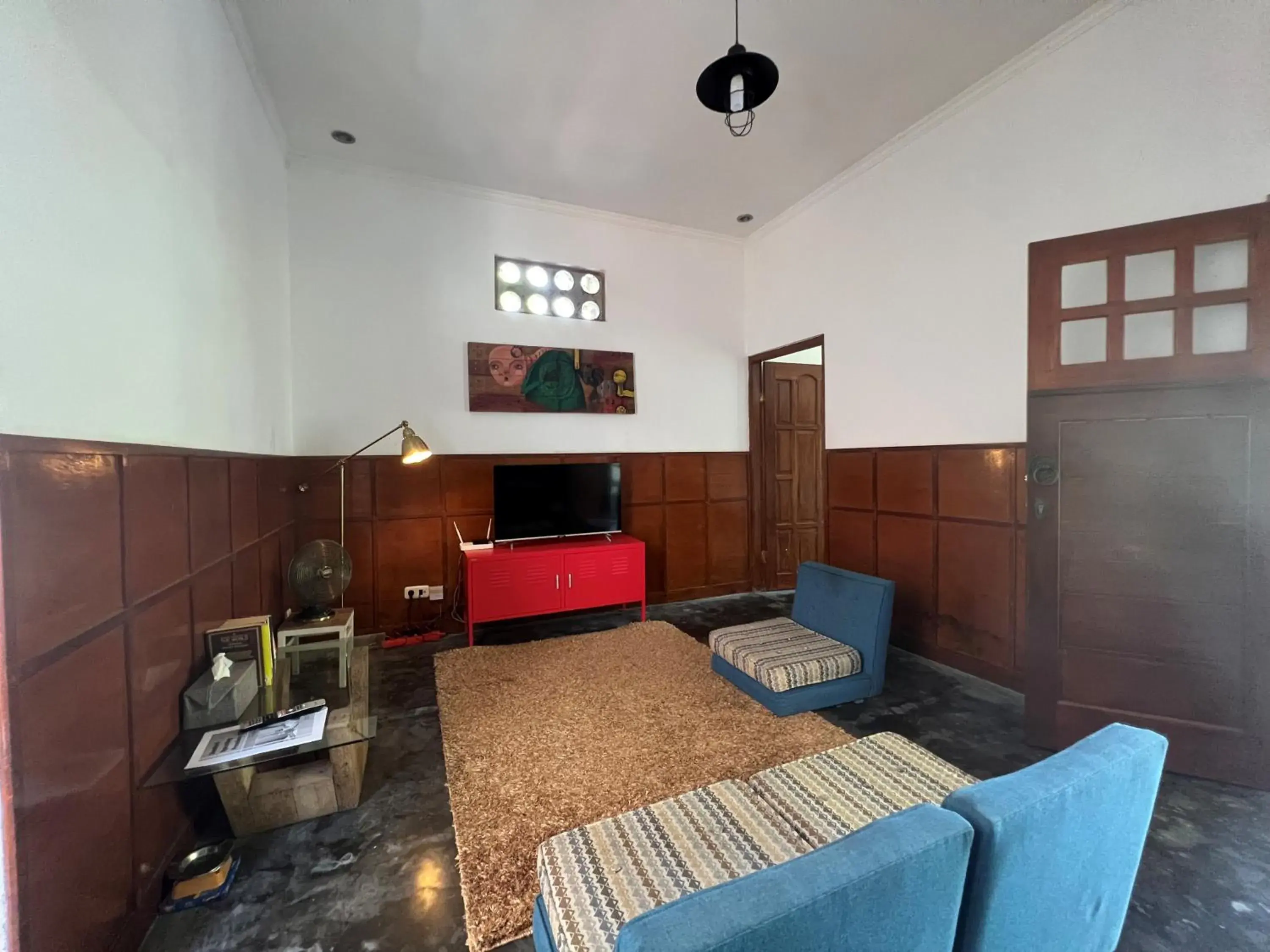 Living room in Homestay Jogja Rumah Obit By Simply Homy Living room in Homestay Jogja Rumah Obit By Simply Homy