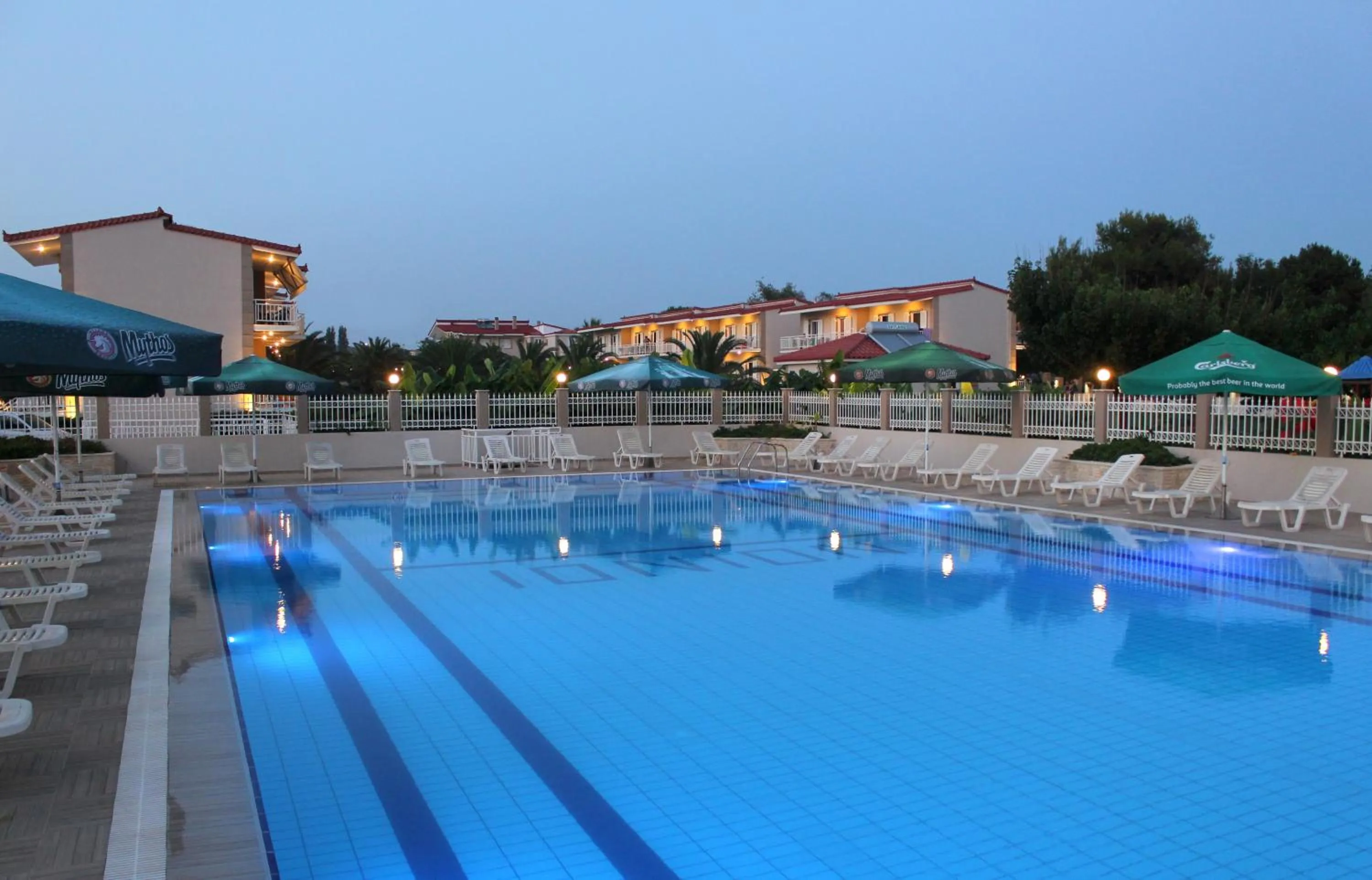 Swimming pool in Ionion Beach Apartment Hotel & Spa