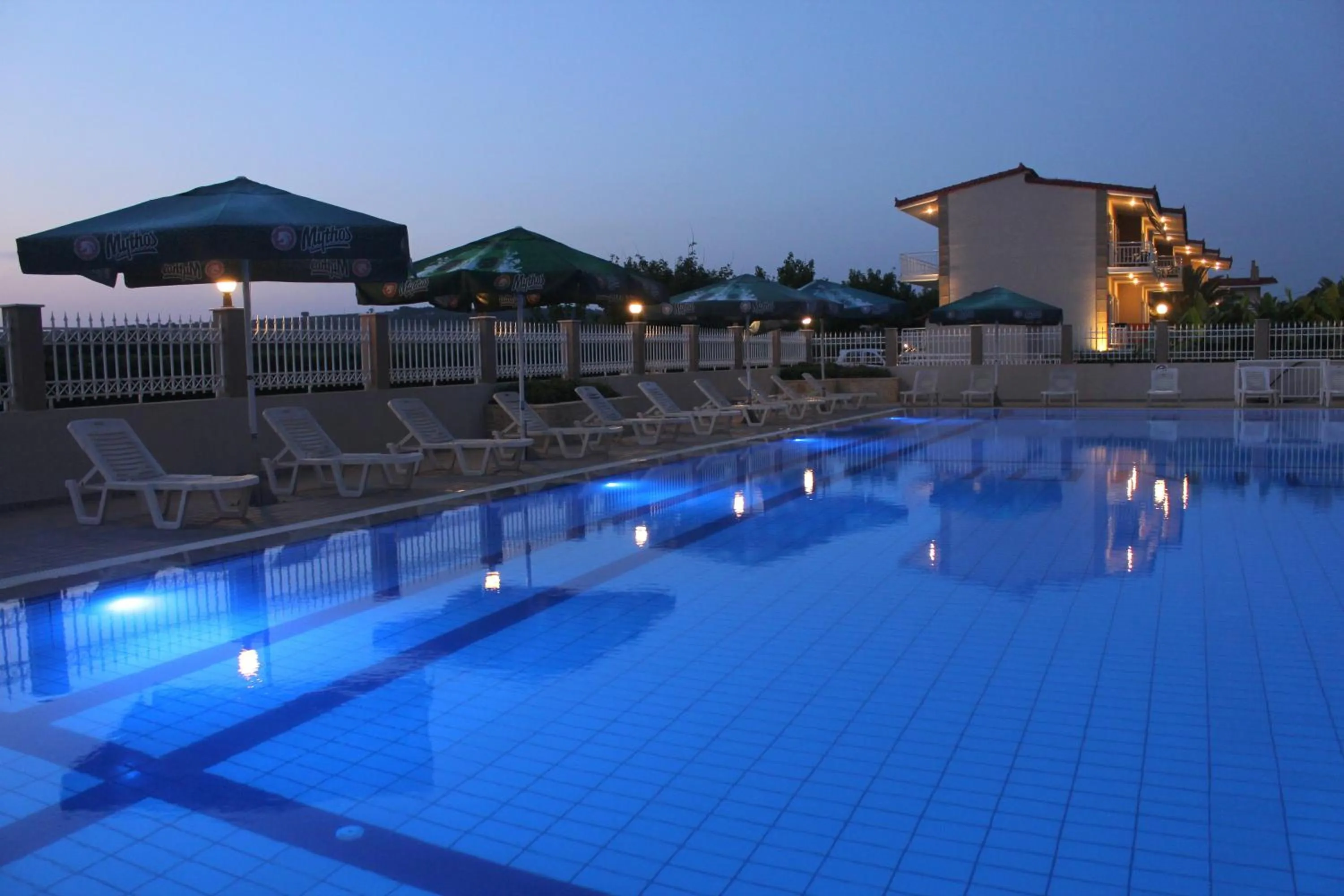 Swimming pool in Ionion Beach Apartment Hotel & Spa
