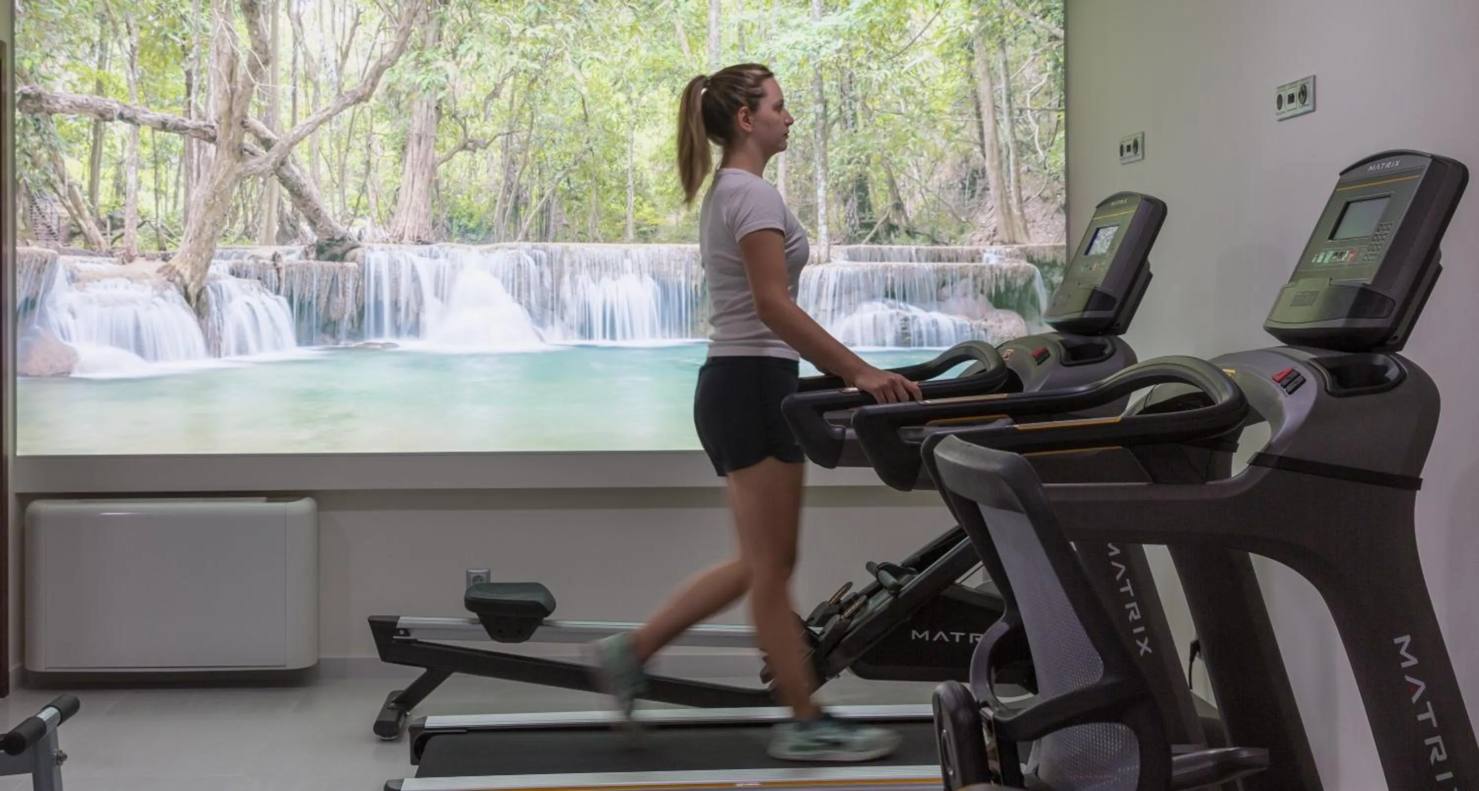 Fitness centre/facilities in Ionion Beach Apartment Hotel & Spa