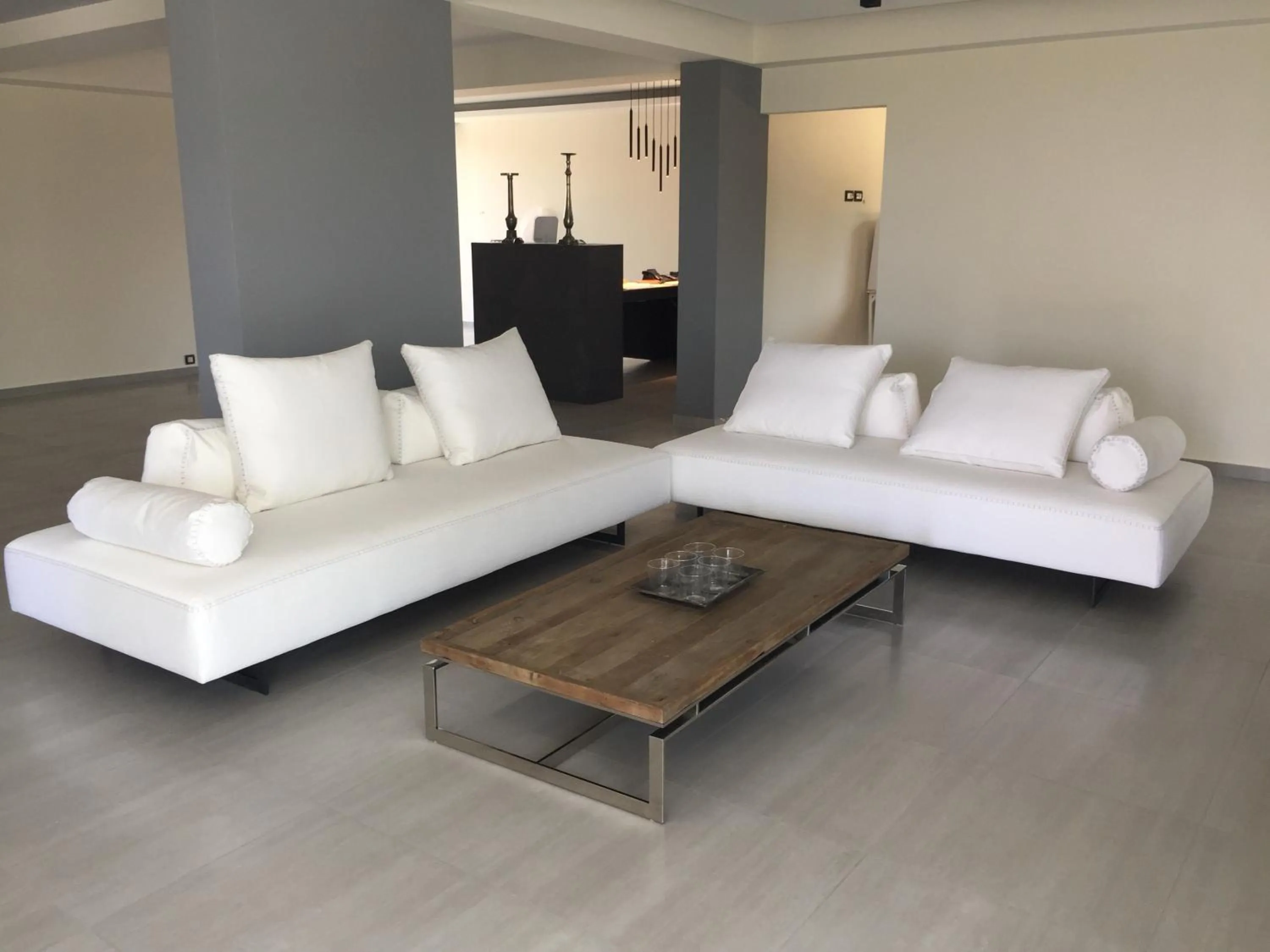 Living room in Ionion Beach Apartment Hotel & Spa