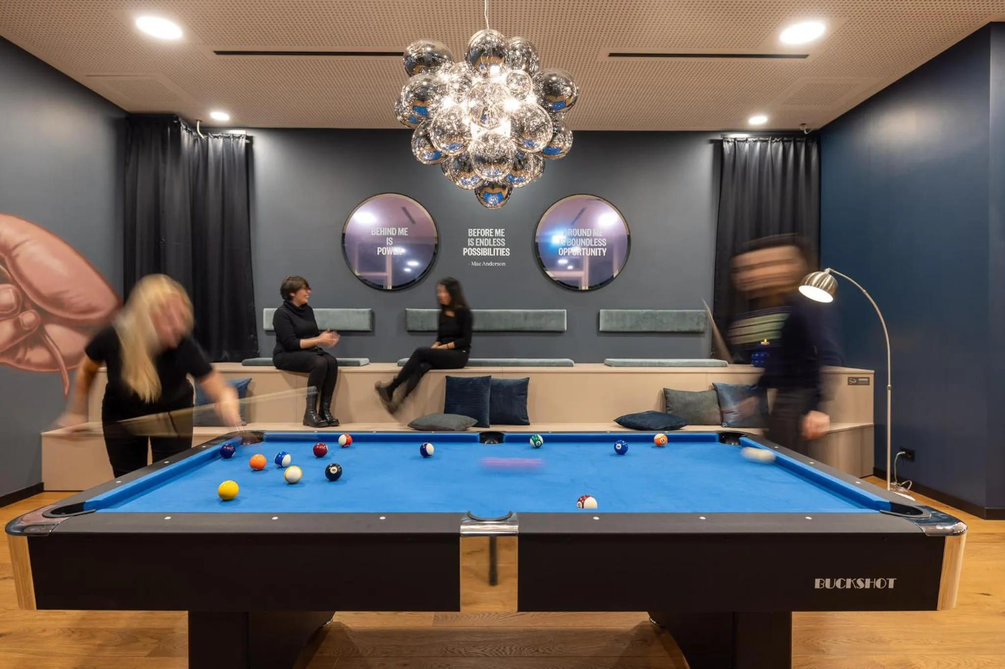 People in The Base Munich