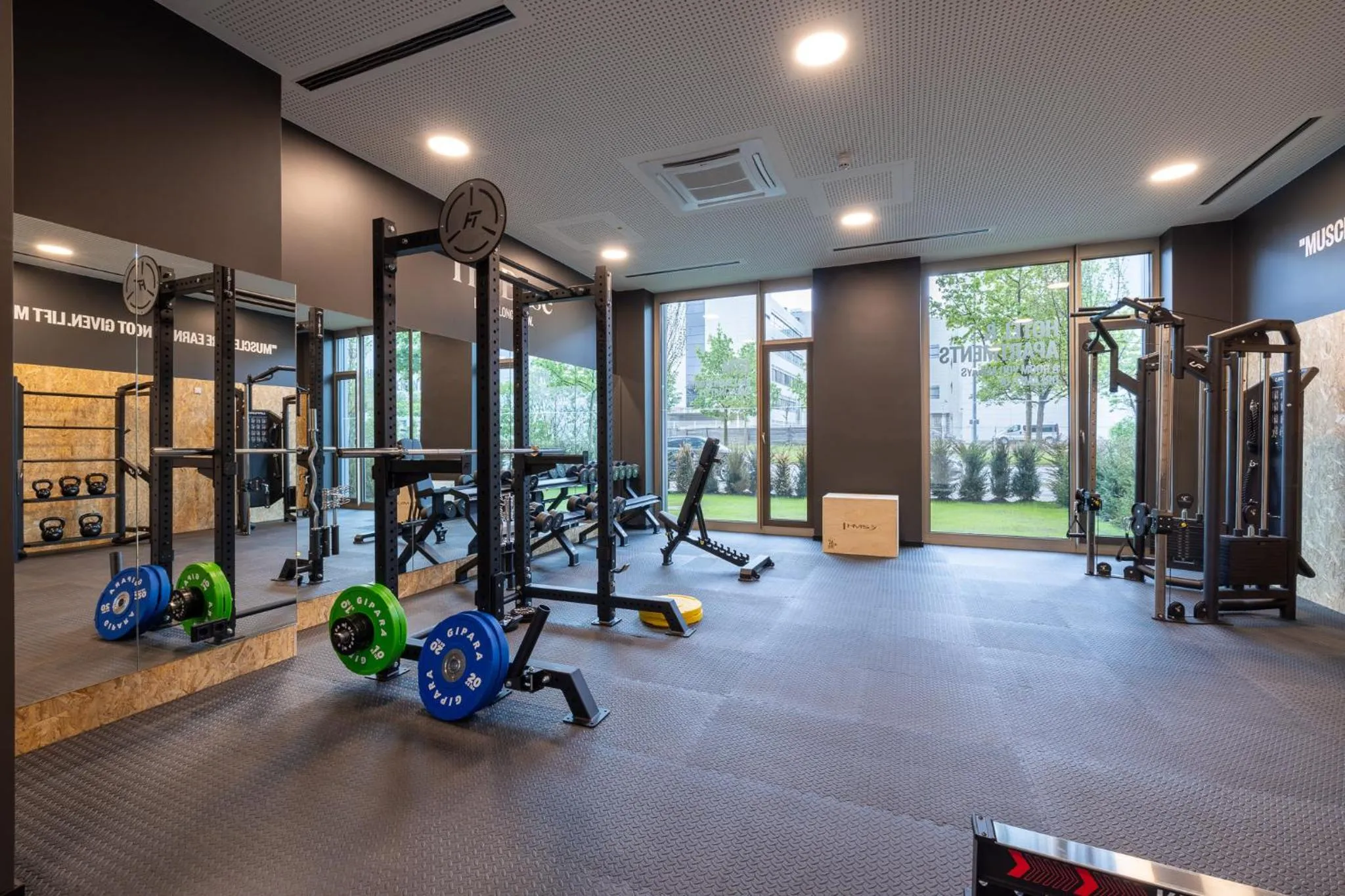 Fitness centre/facilities in The Base Munich