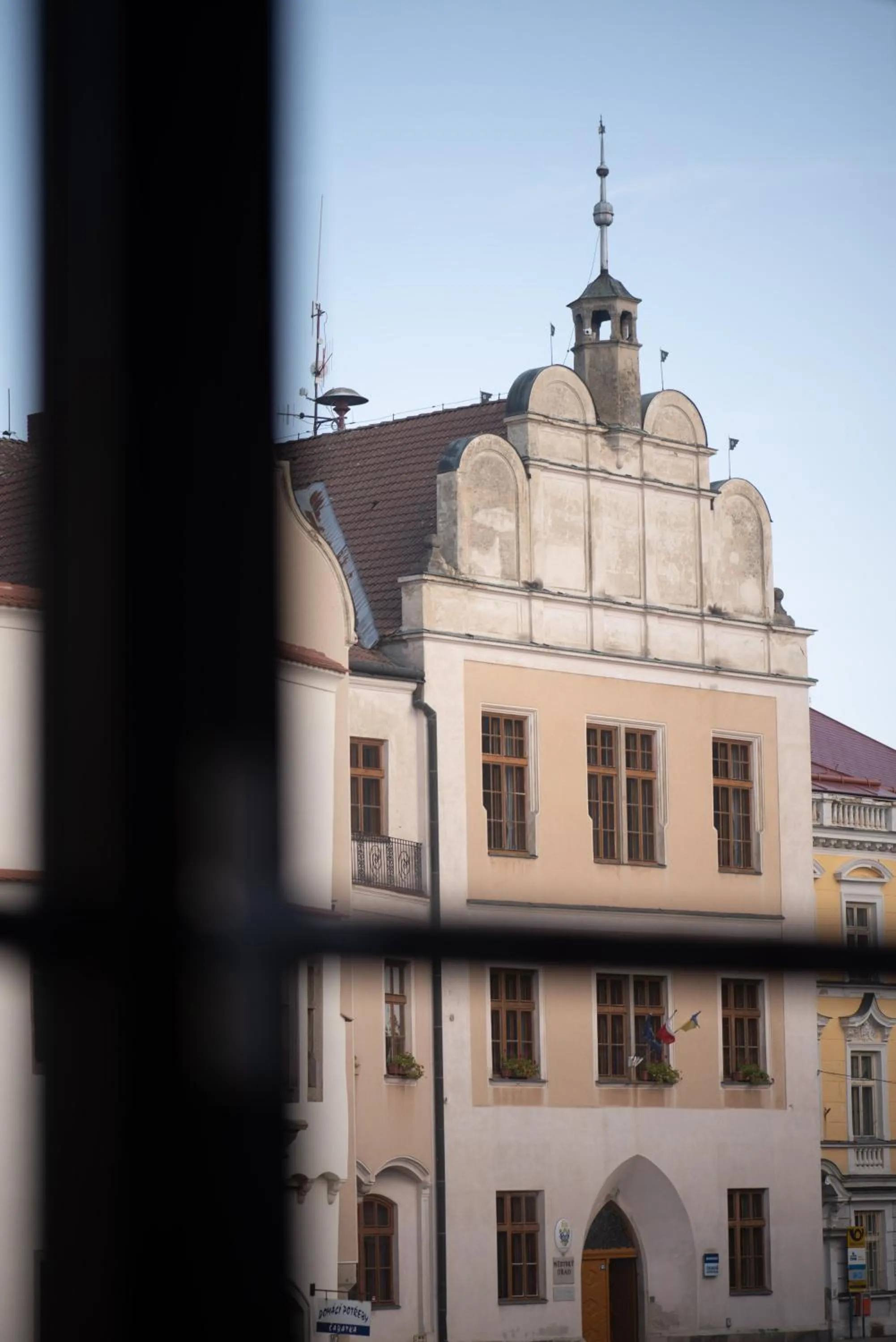 City view in Hotel Pivoňka