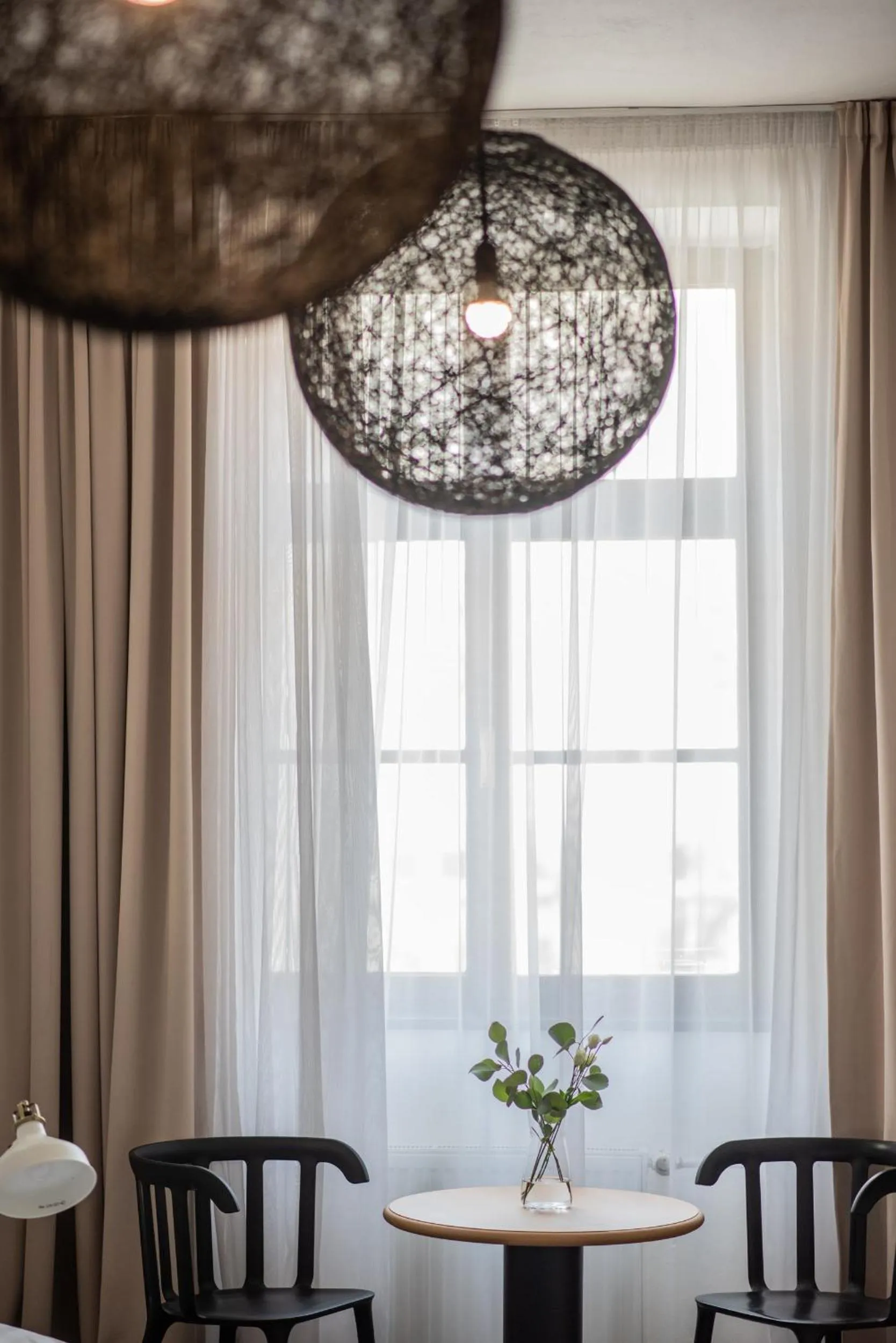 Seating area in Hotel Pivoňka