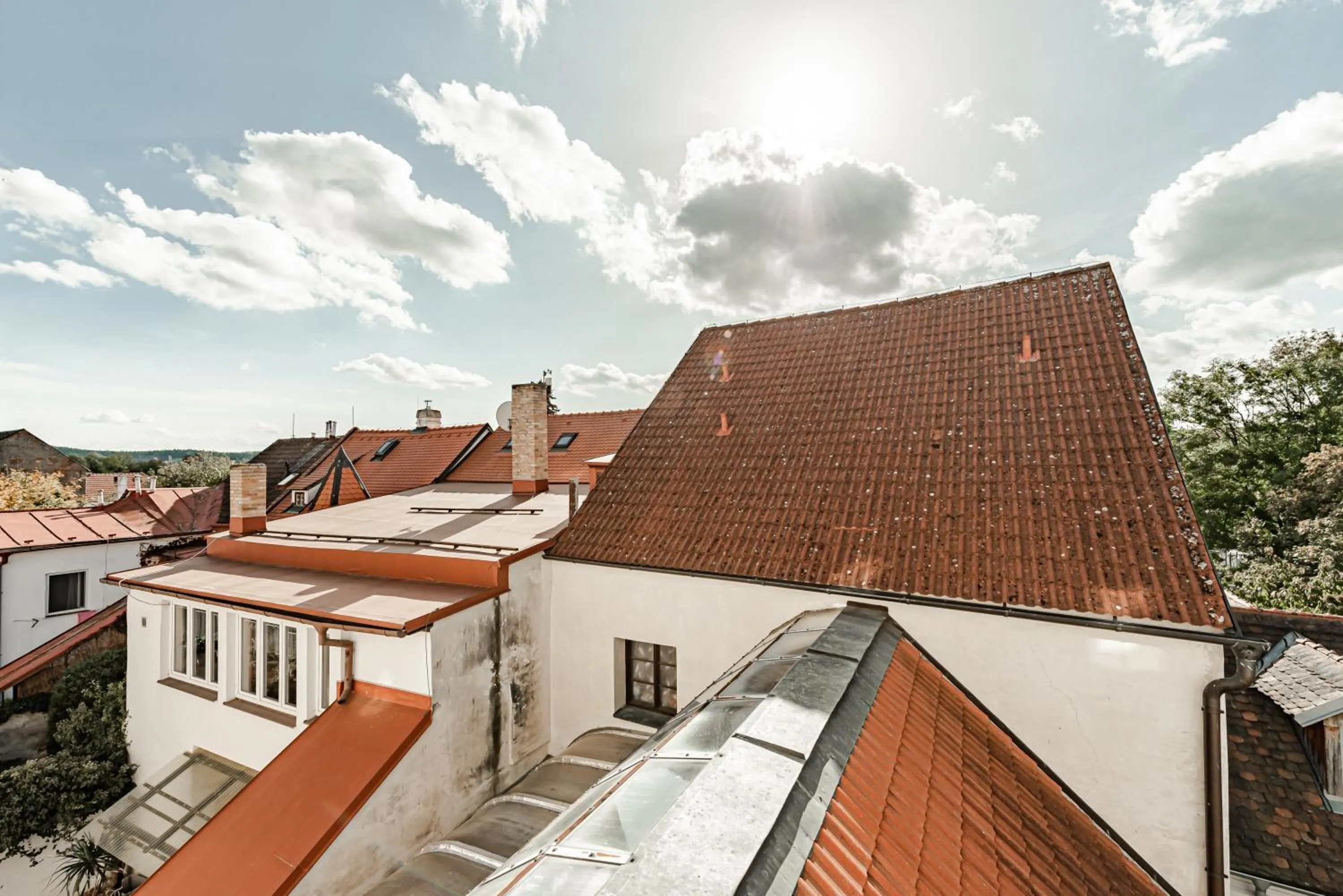 View (from property/room) in Hotel Pivoňka