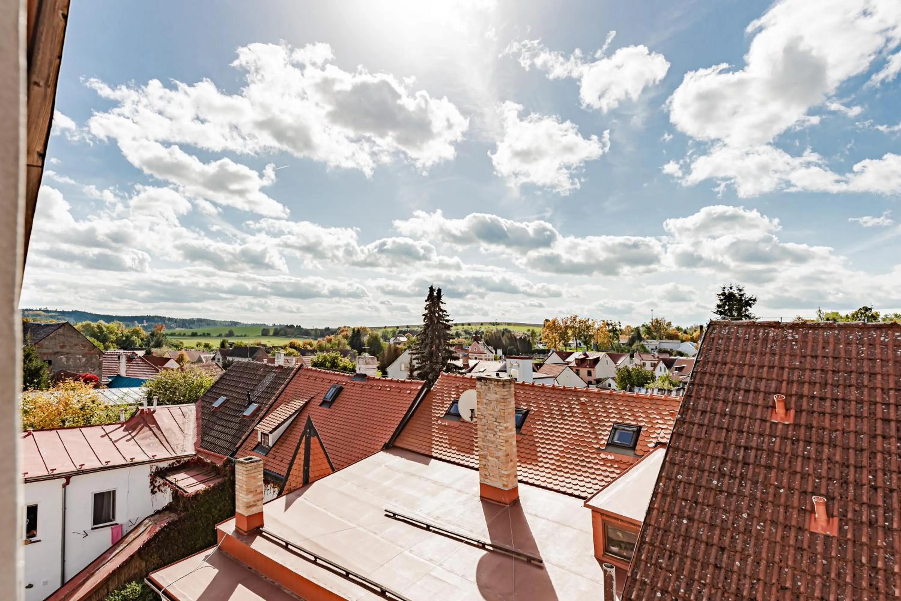 View (from property/room) in Hotel Pivoňka