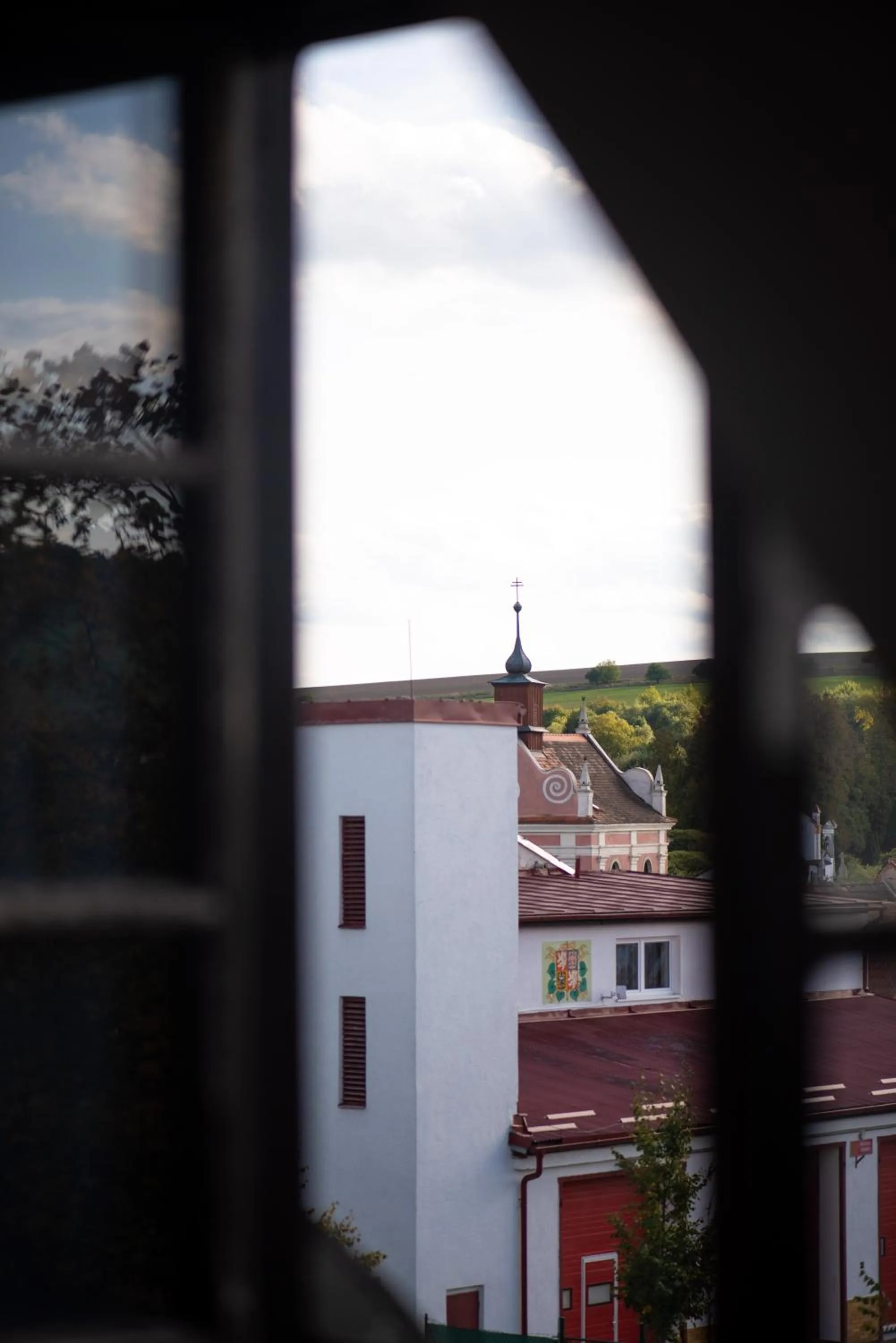 View (from property/room) in Hotel Pivoňka
