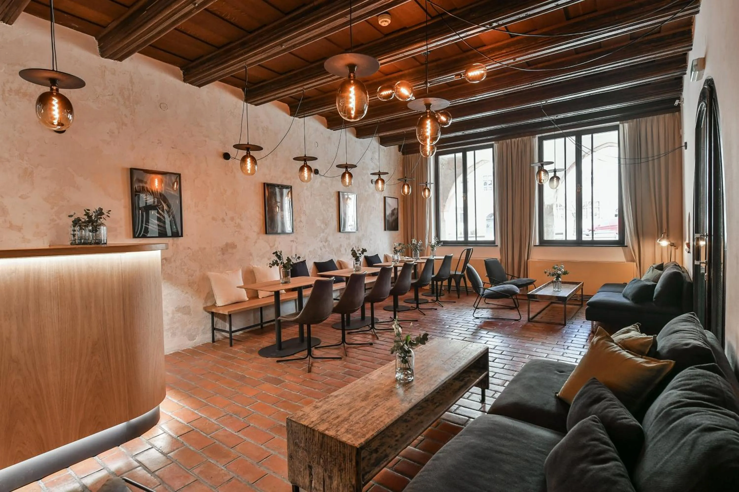 Lounge or bar in Hotel Pivoňka