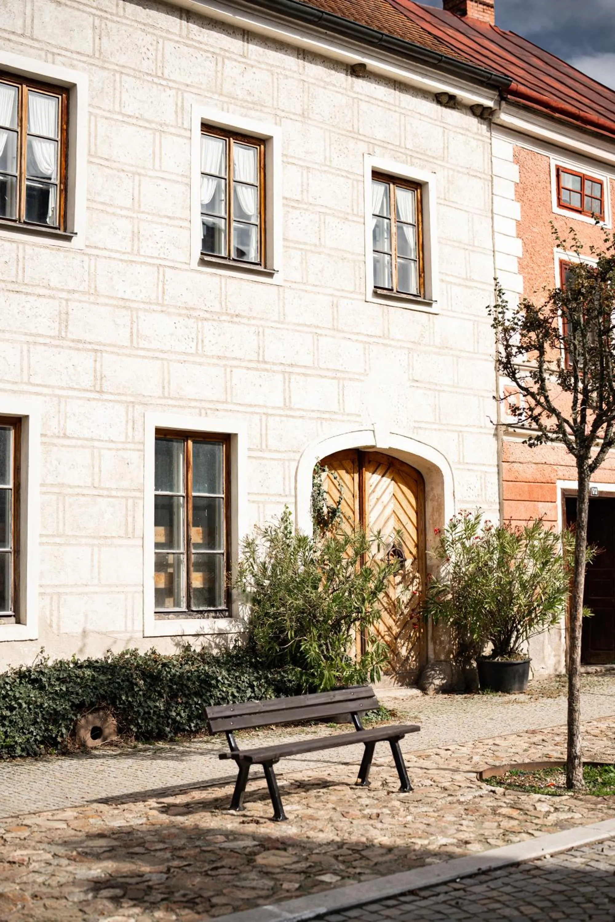 City view in Hotel Pivoňka