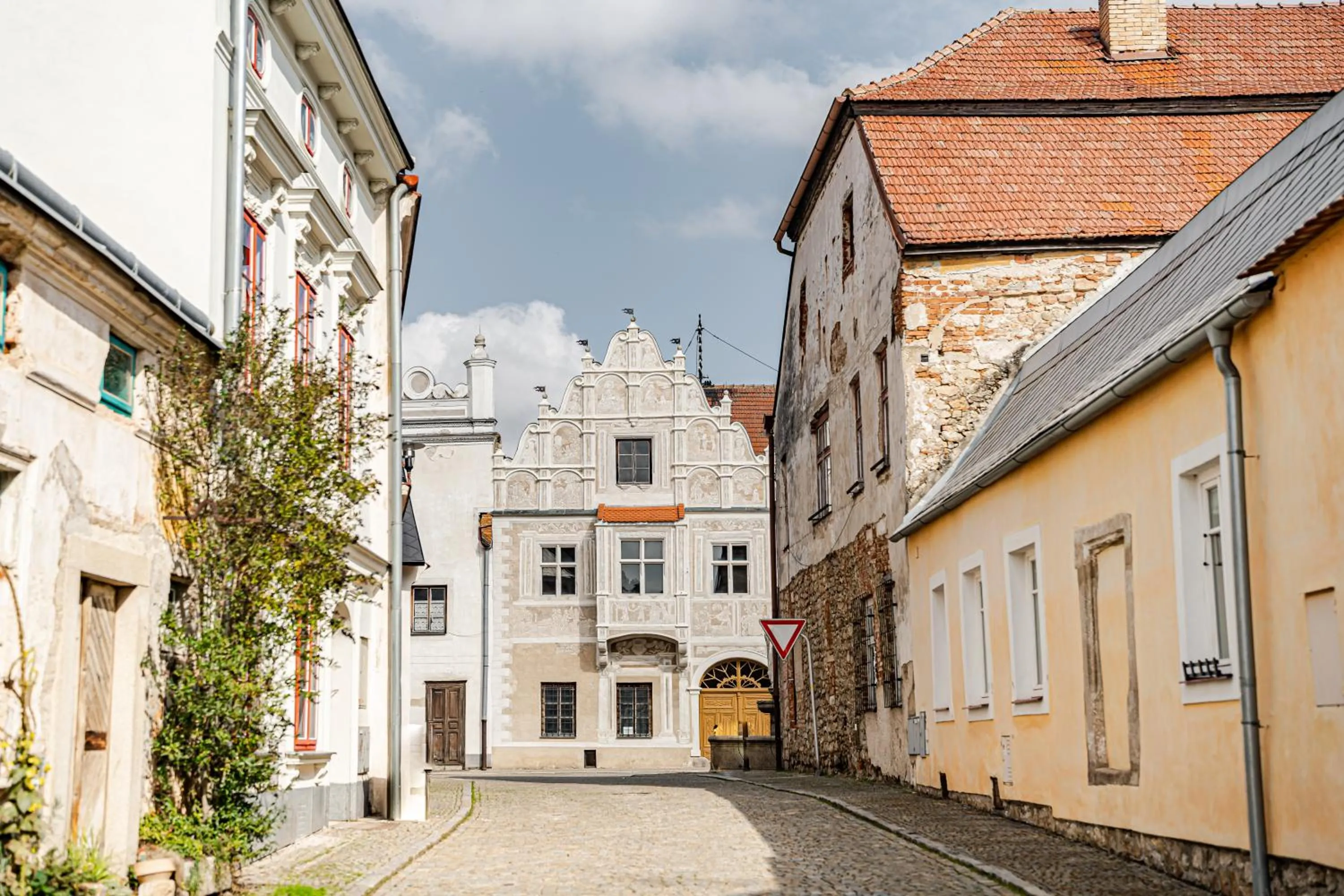 City view in Hotel Pivoňka