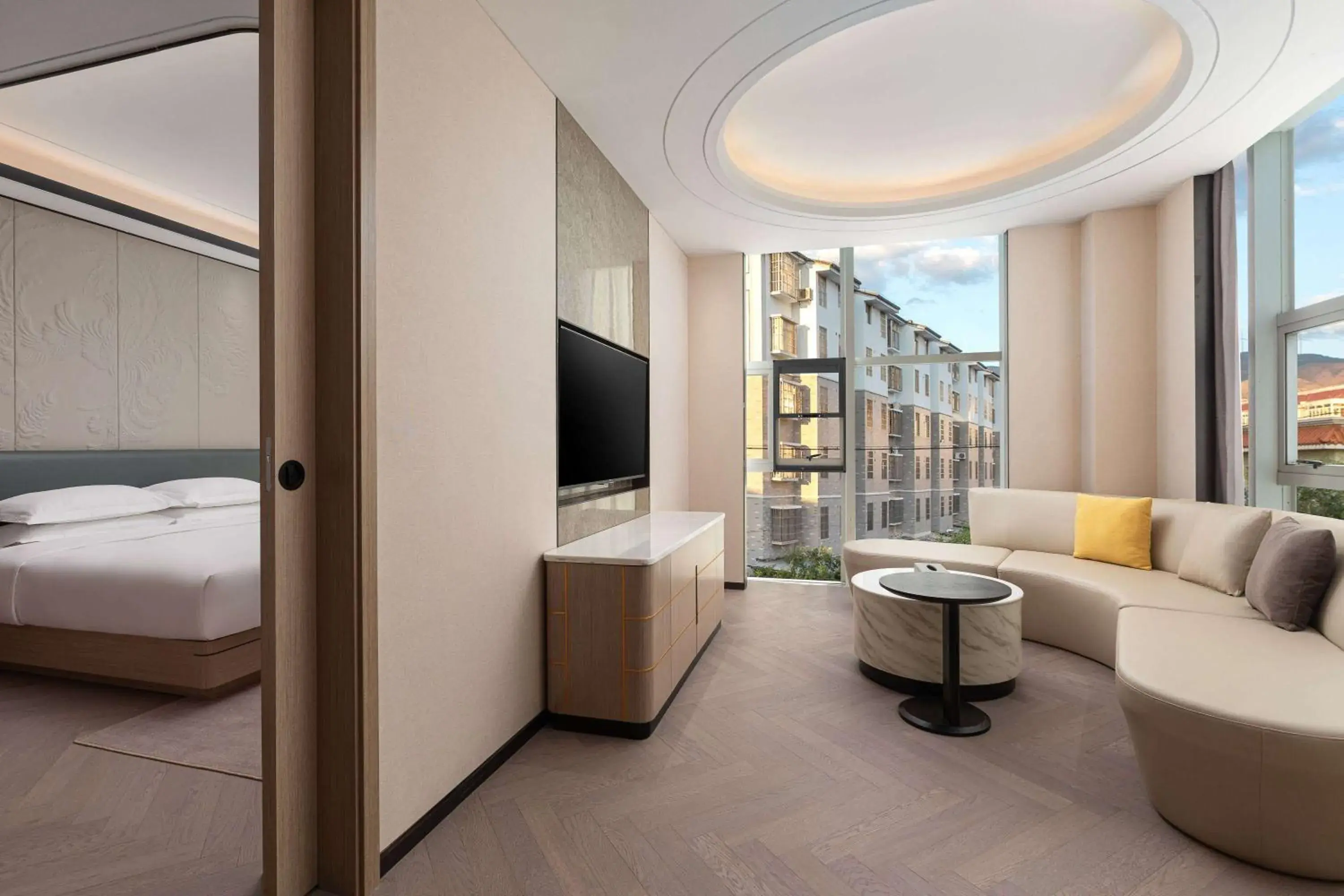 Bed in Ramada by Wyndham Honghe Kaiyuan Bed in Ramada by Wyndham Honghe Kaiyuan