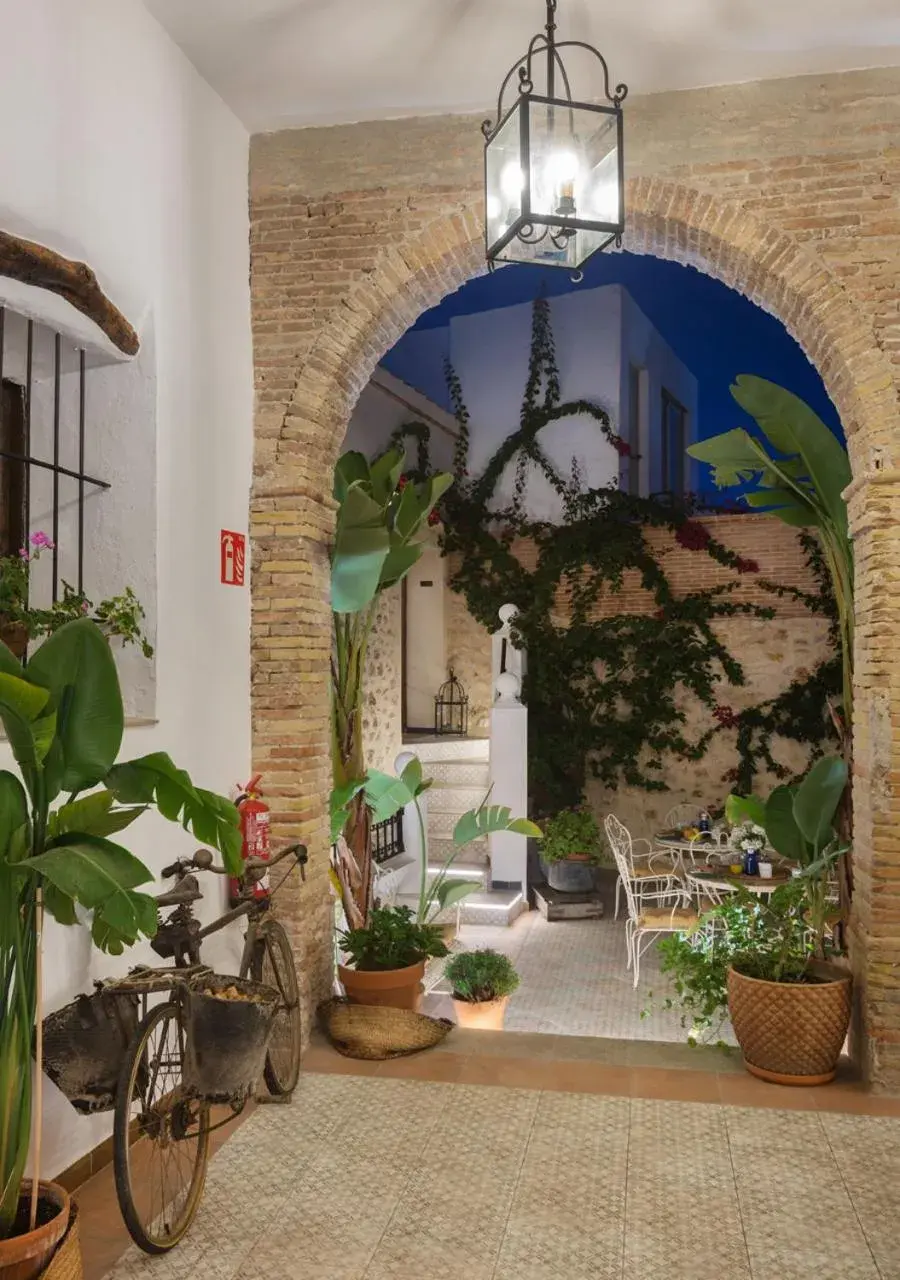 Inner courtyard view in Art Boutique La Casona de las Flores Inner courtyard view in Art Boutique La Casona de las Flores