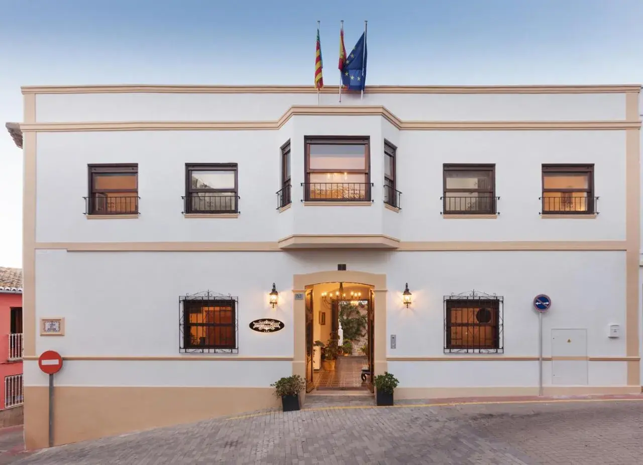 Property building in Art Boutique La Casona de las Flores Property building in Art Boutique La Casona de las Flores